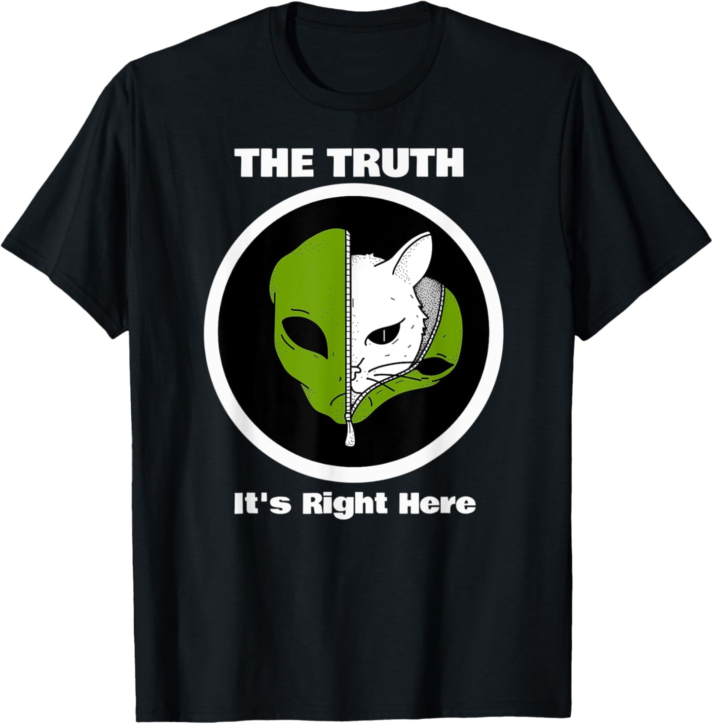 Funny Space Halloween Humor of Kitty Cat in Alien Costume Men Women Kids Apparel | Top Conversion Title | Daily Wear Essential