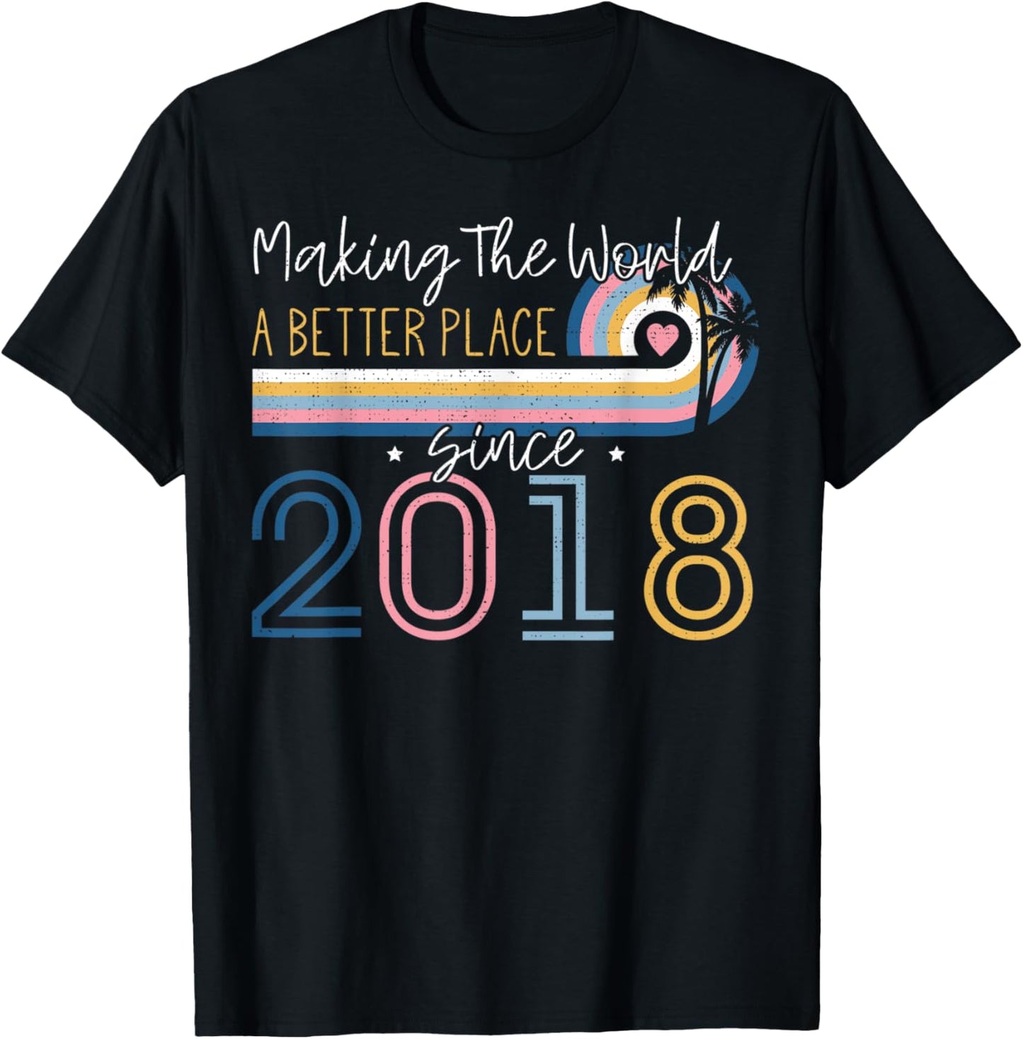 4 Year Old Girl Making The World Better Place Since 2018 Apparel | US Viral Pick | Top Rated Comfort
