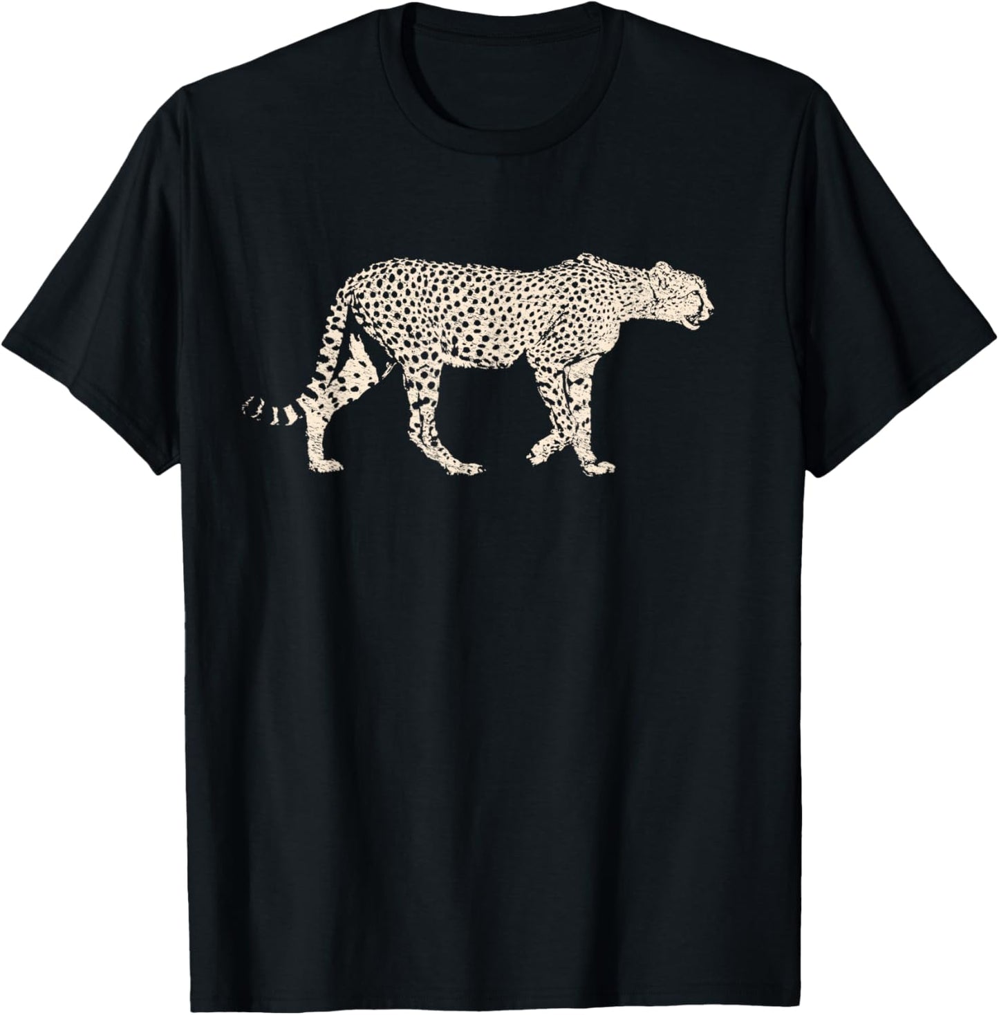 Cheetah T shirt Cheetah on the Hunt T Shirt Premium Print Best Seller Look