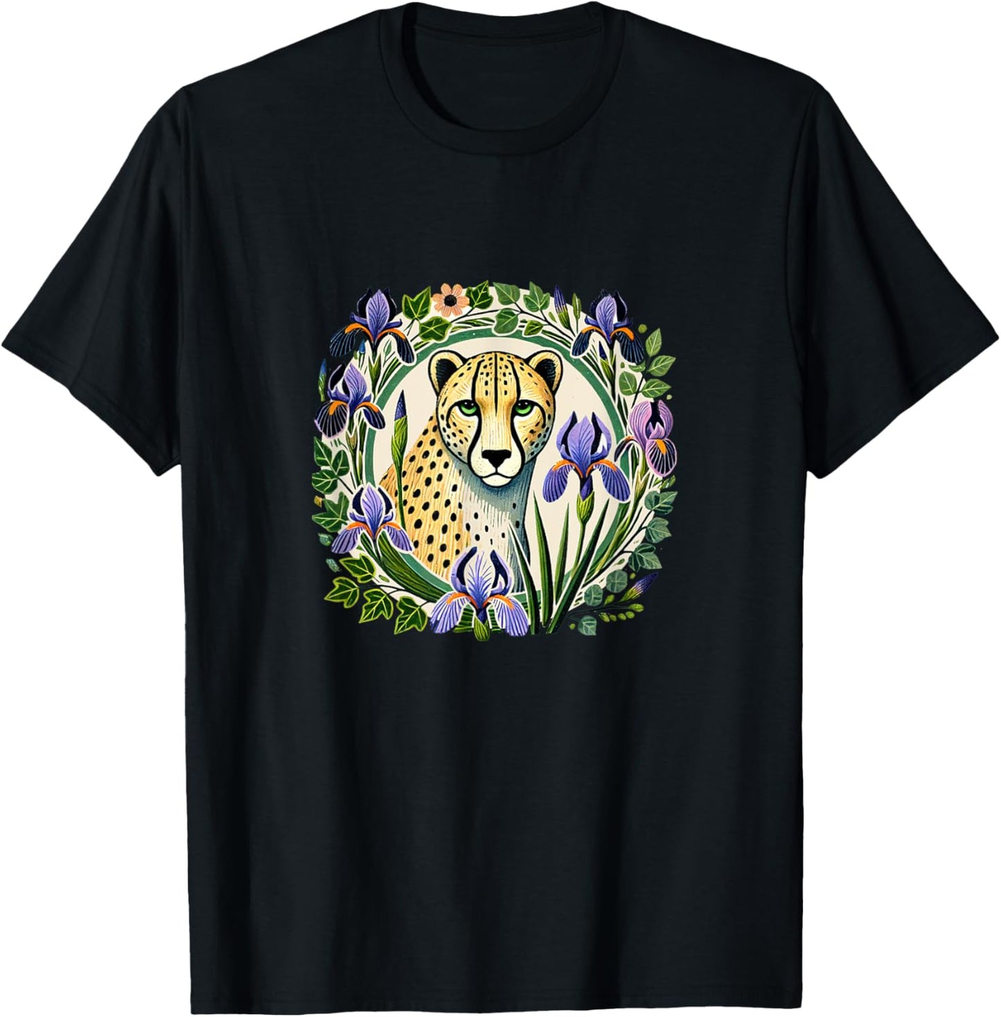 Cheetah Illustration Cute cheetahs artwork Apparel High Search Demand Hot Right Now