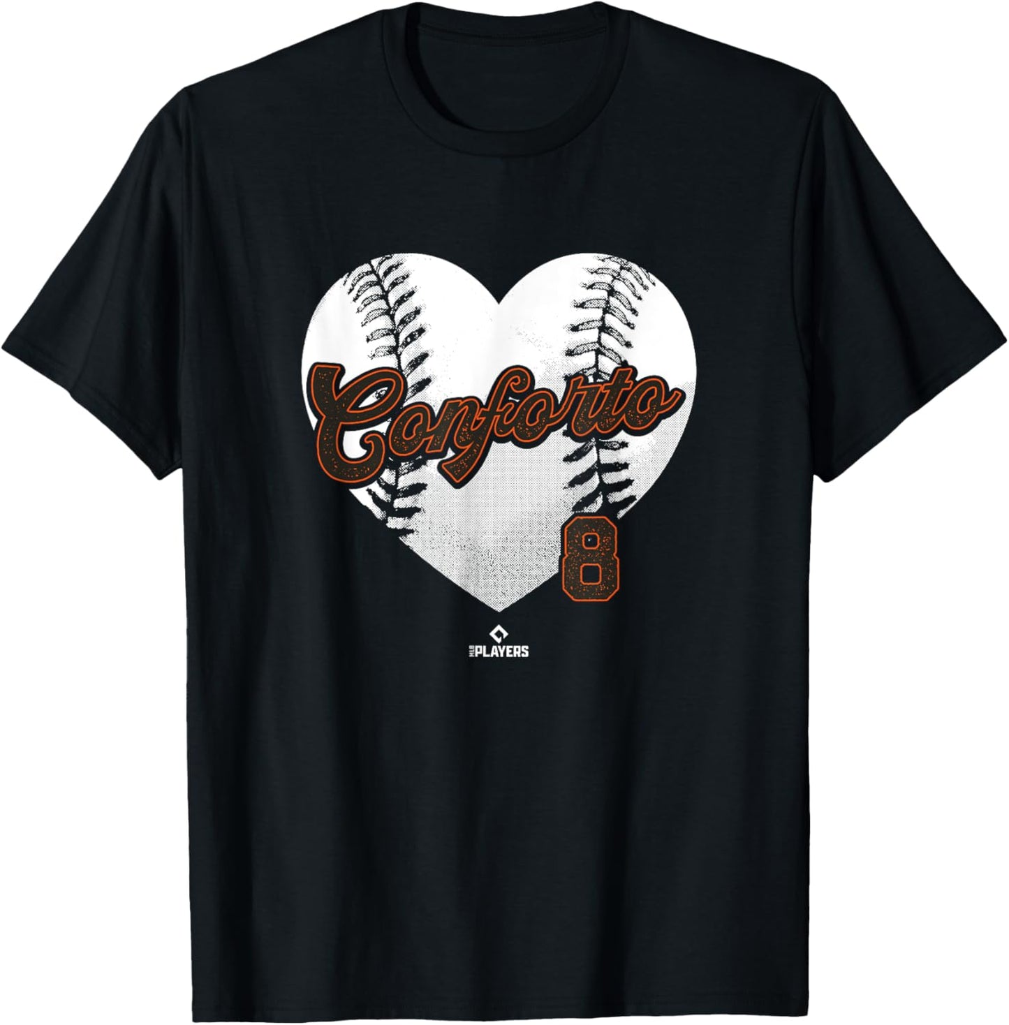 Baseball Heart Michael Conforto San Francisco MLBPA Apparel | Perfect Gift Idea