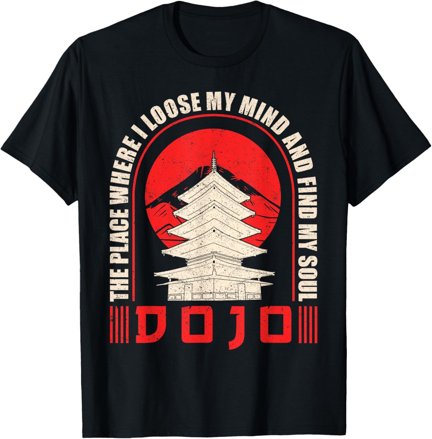 Karate Black Belt Gi Uniform Dojothe Place Where I Loose My Apparel | Premium Quality | Aesthetic Casual Look