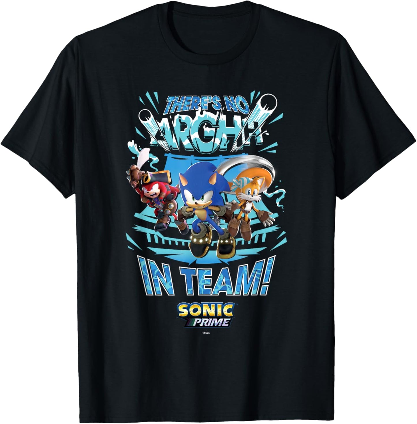Sonic the Hedgehog, Sonic Prime - There's No Arghh in Team! Apparel | US Viral Pick | Perfect Gift Choice