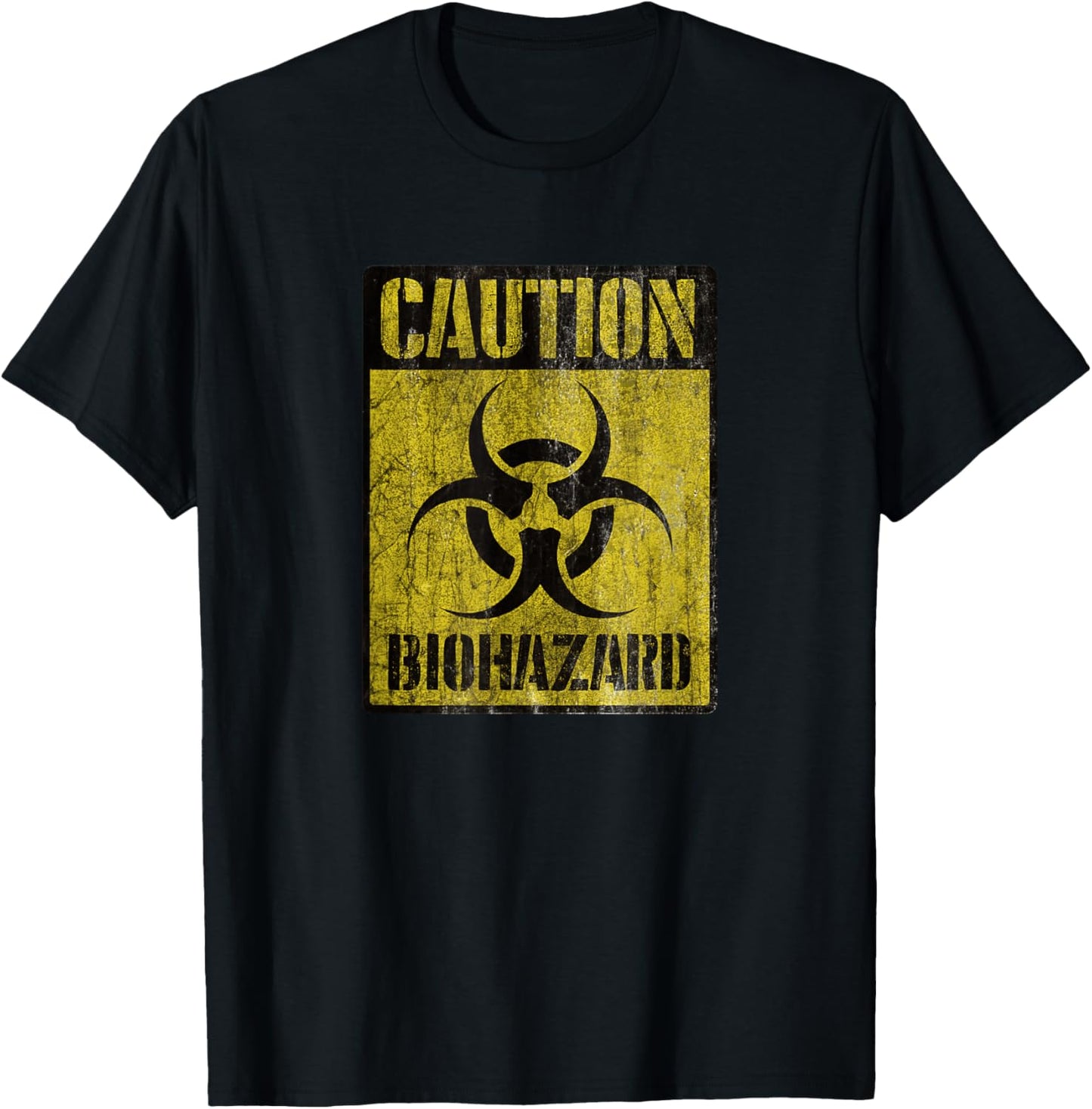 Grunge Biohazard Symbol Post Apocalypse Warning Sign Apparel | Trending 2025 | High CTR Title