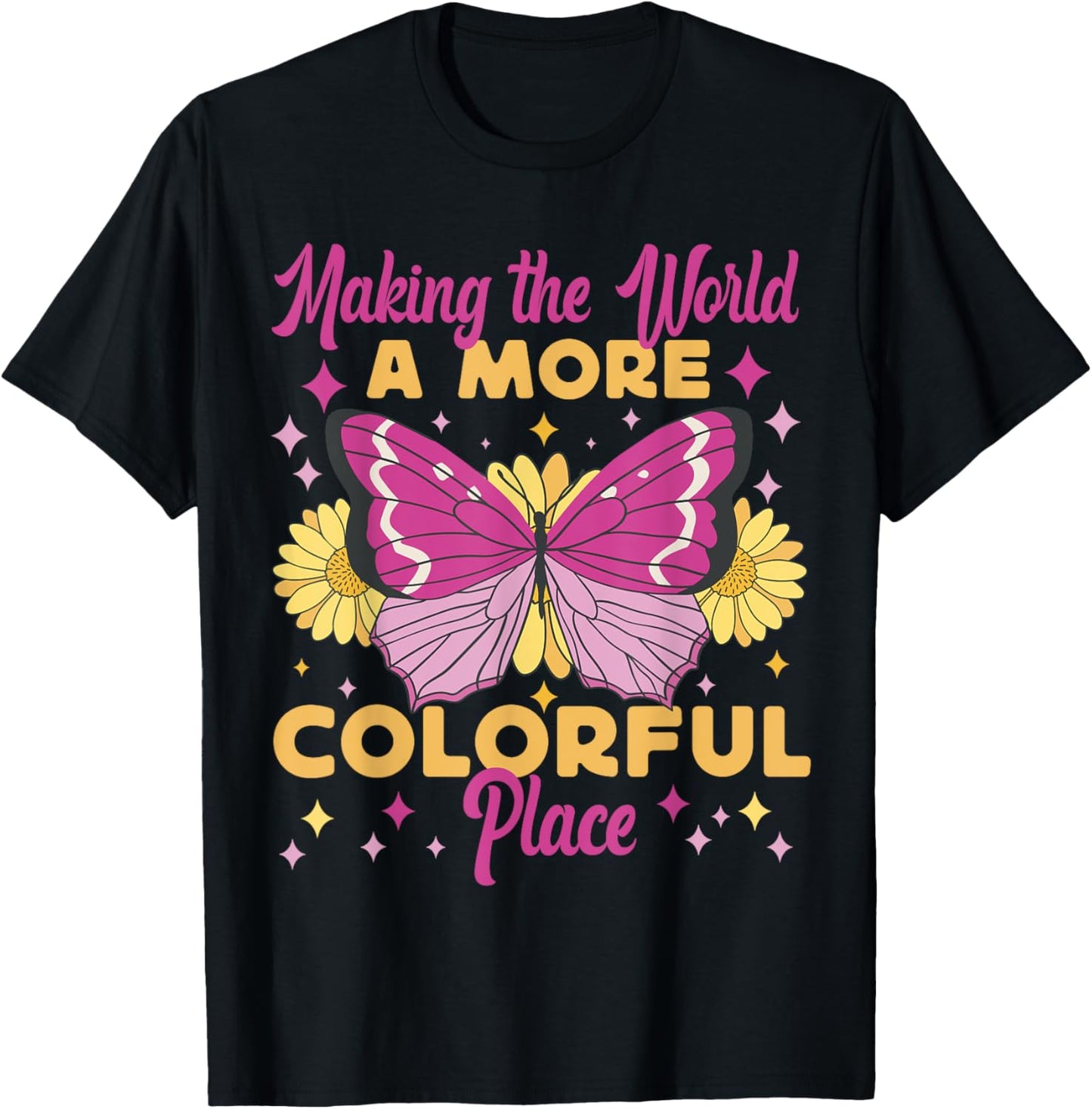 Butterfly for Girls Making the World a More Colorful Place Apparel | Bestseller Style | Daily Wear Essential