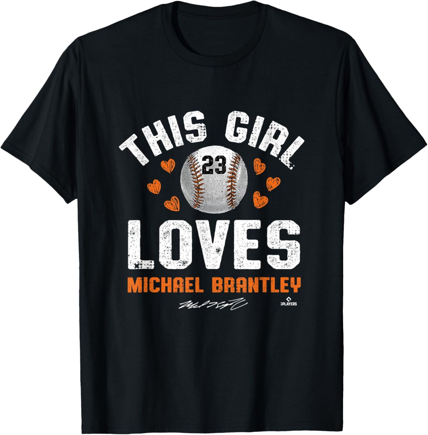 This Girl Loves Michael Brantley Houston MLBPA Apparel | US Best Seller