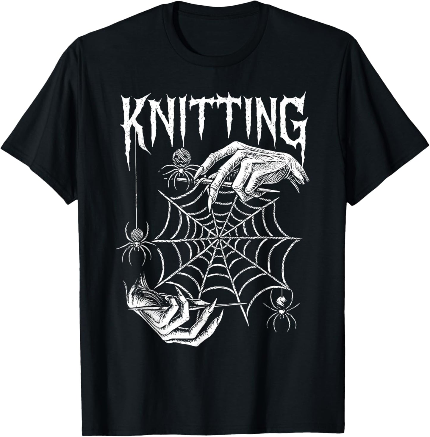 Knitting Gothic Knitter Halloween Yarn Sewing Crocheting Yarn Supply | Viral US Pick | High CTR Title