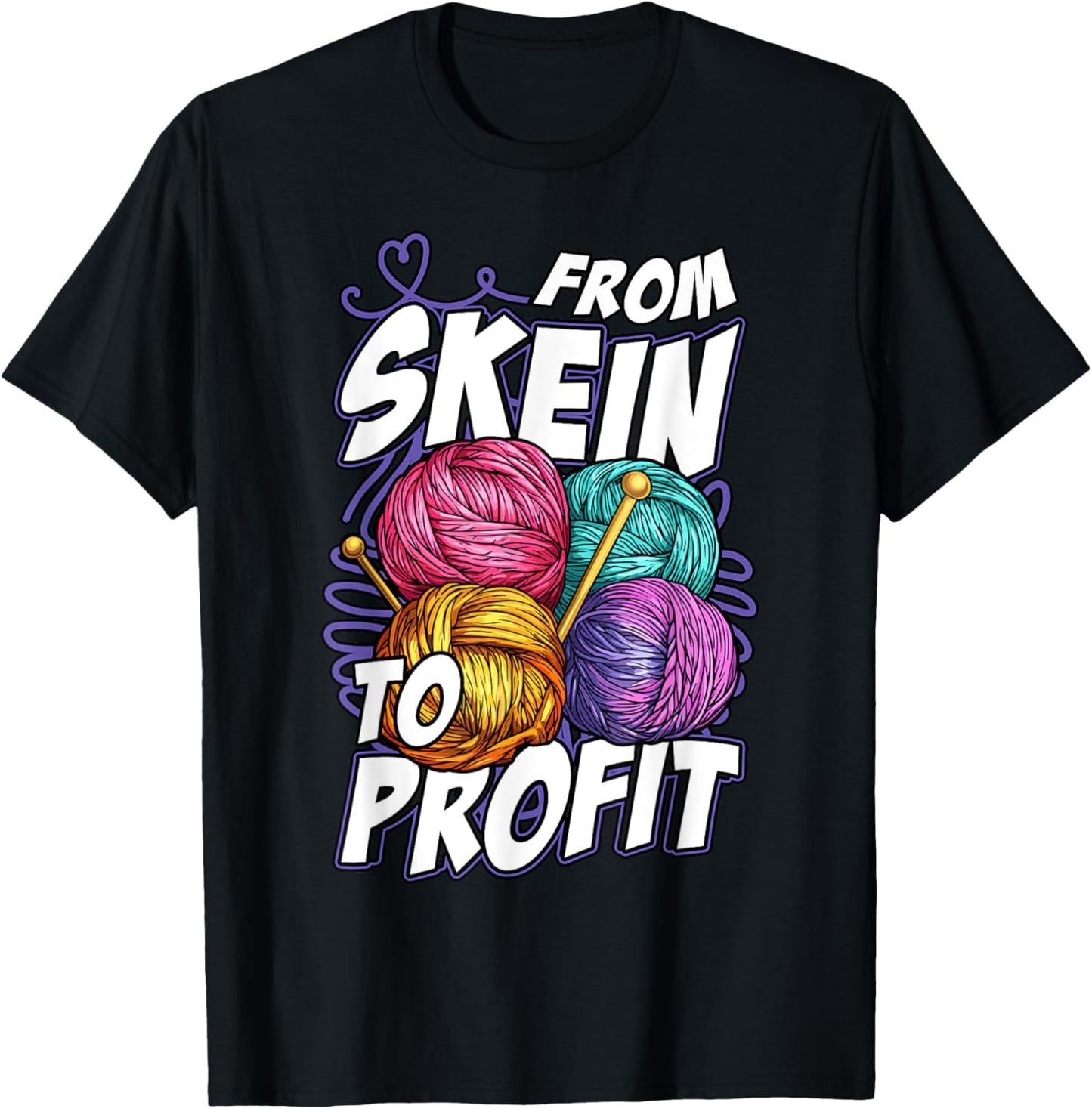 From Skein To Profit Yarn Crafting Side Hustle Entrepreneur Yarn Supply | High Search Volume | Perfect for Crafters