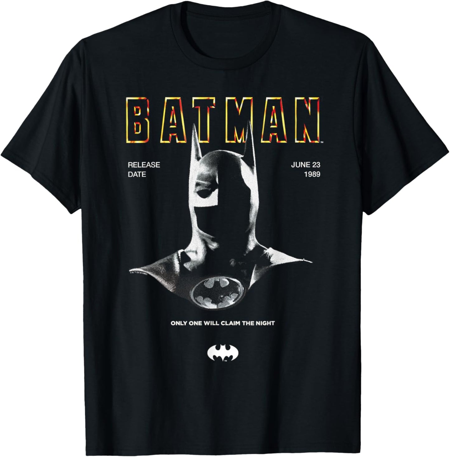 Batman 1989 Cowl 85th Anniversary Apparel | Everyday Casual Wear