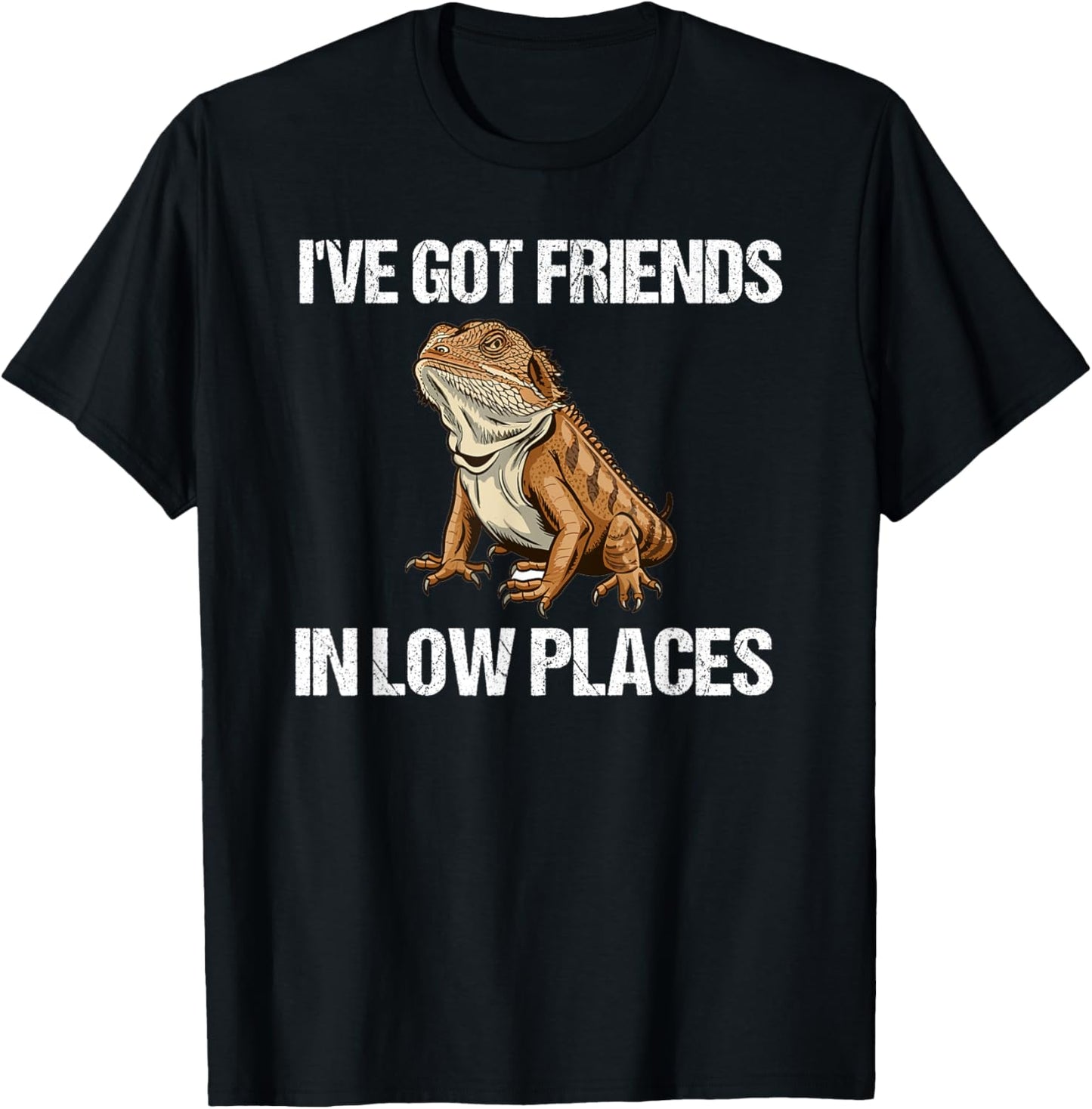 I've got friends in low places lizard Apparel | Google Shopping Optimized | Aesthetic Casual Look