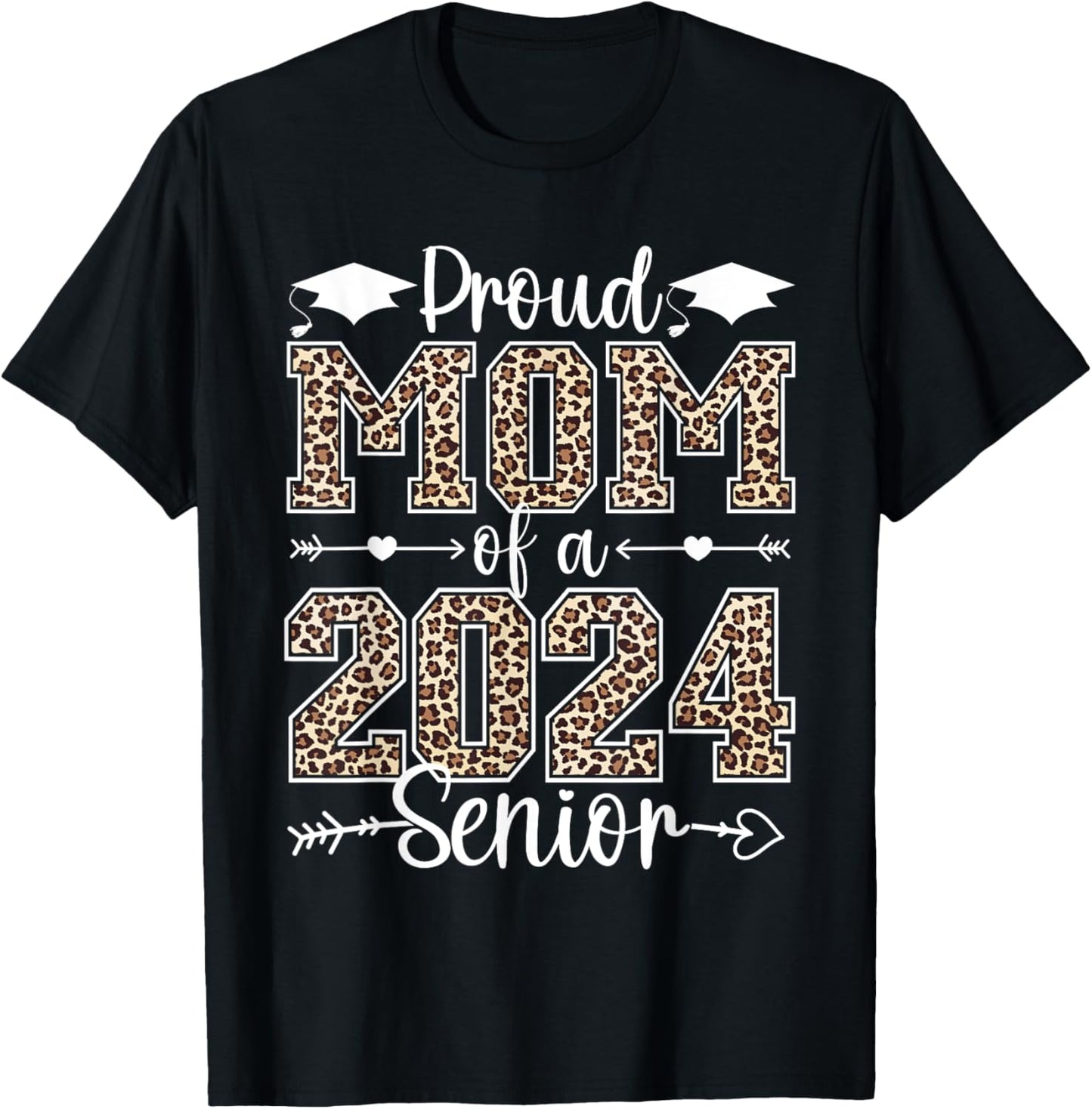 Proud Mom Of A 2024 Senior Cheetah Mom Mother College Apparel Viral TikTok Find Fan Favorite