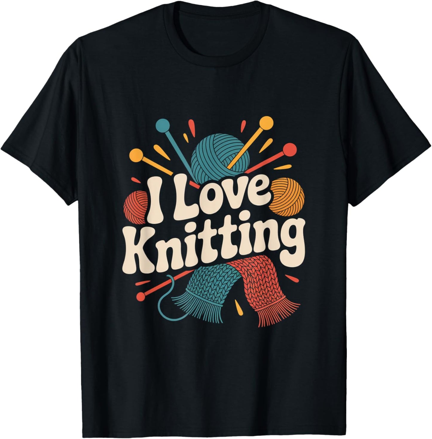 I Love Knitting Yarn Needles Scarf Fun Yarn Supply | Top Rated | High CTR Title