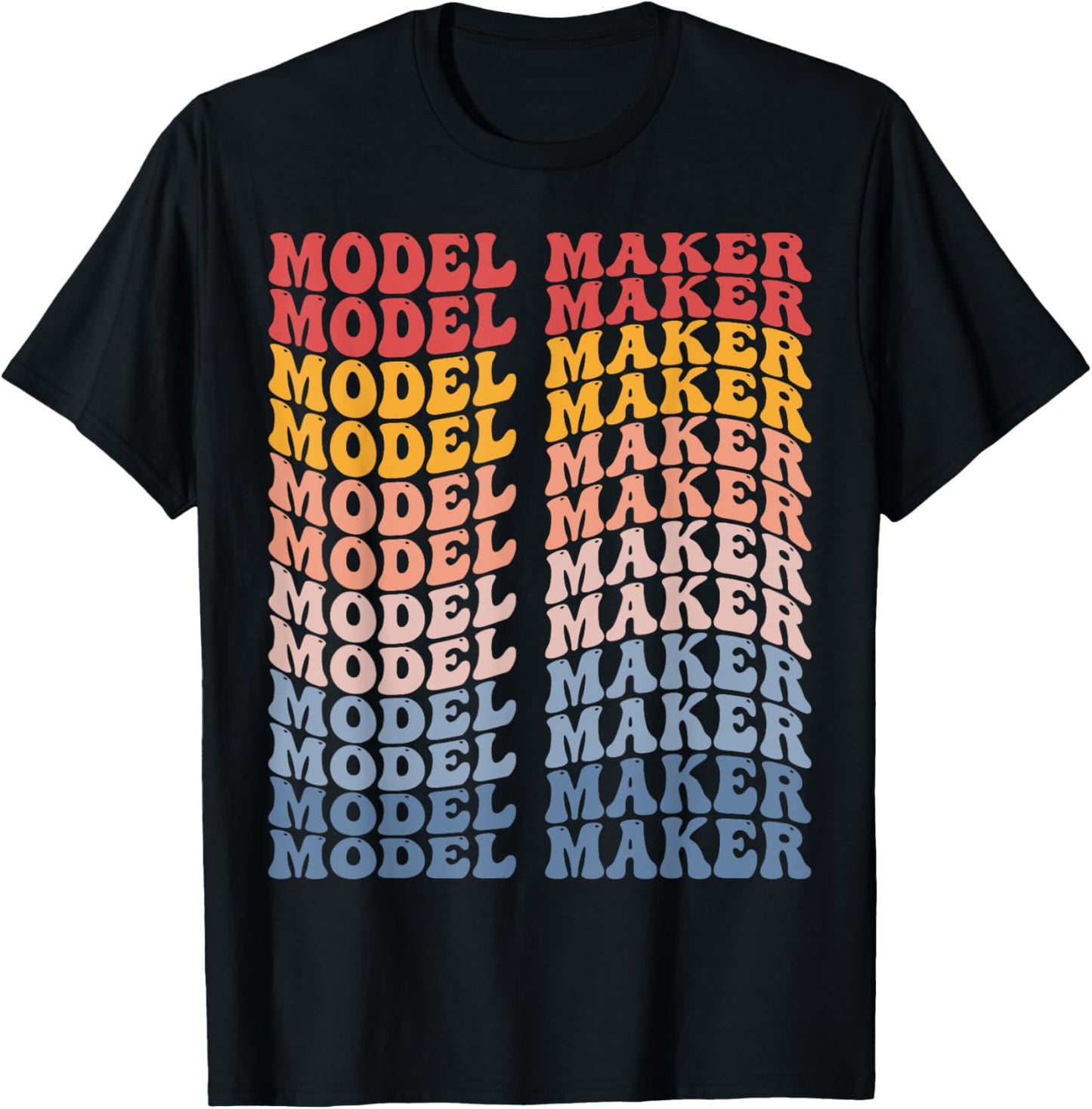 Model Maker Groovy Retro Apparel | Trending 2025 | Perfect Gift Idea