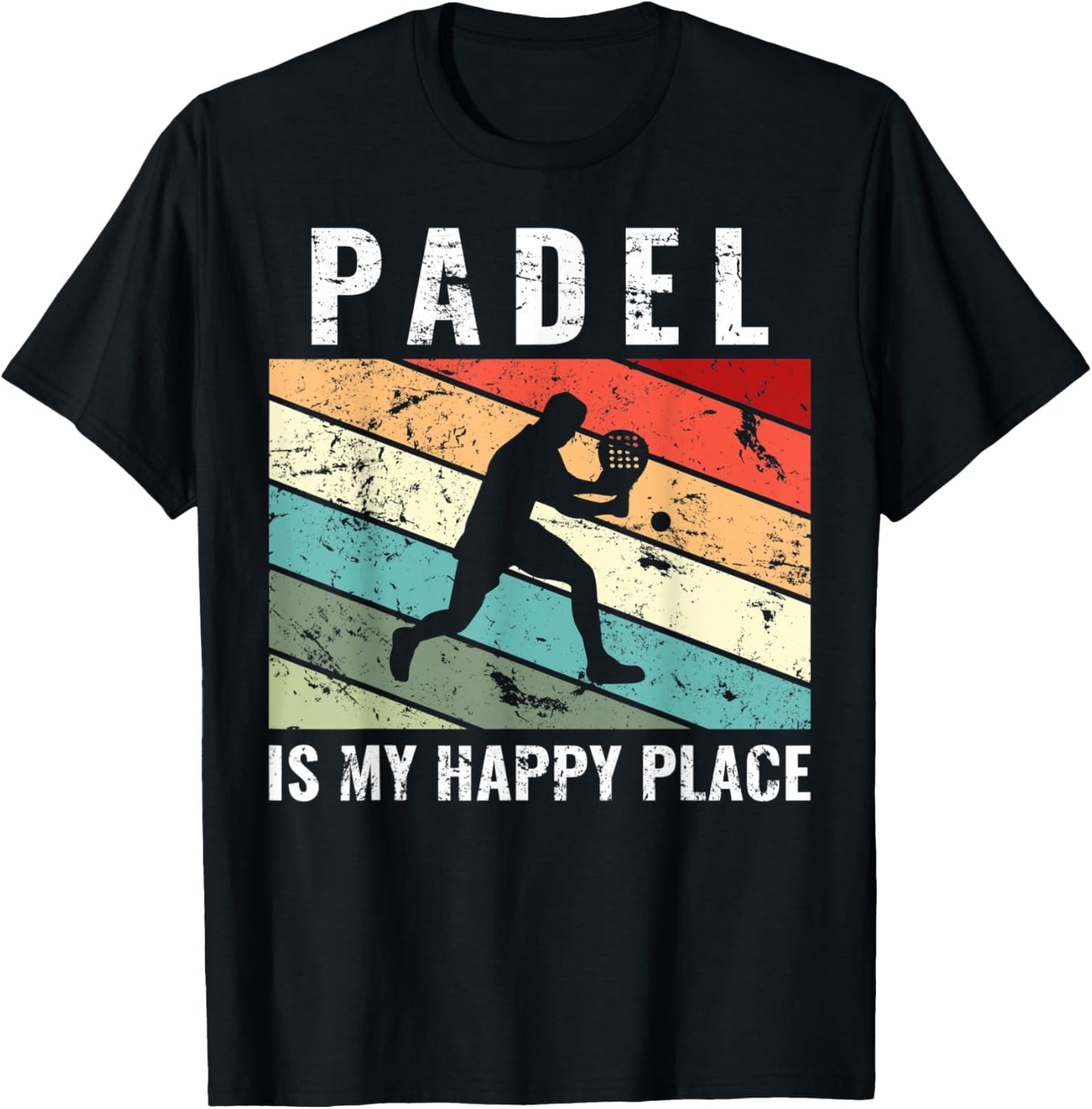 Padel is my happy place Funny Padel Apparel | Top Conversion Title | High CTR Boost