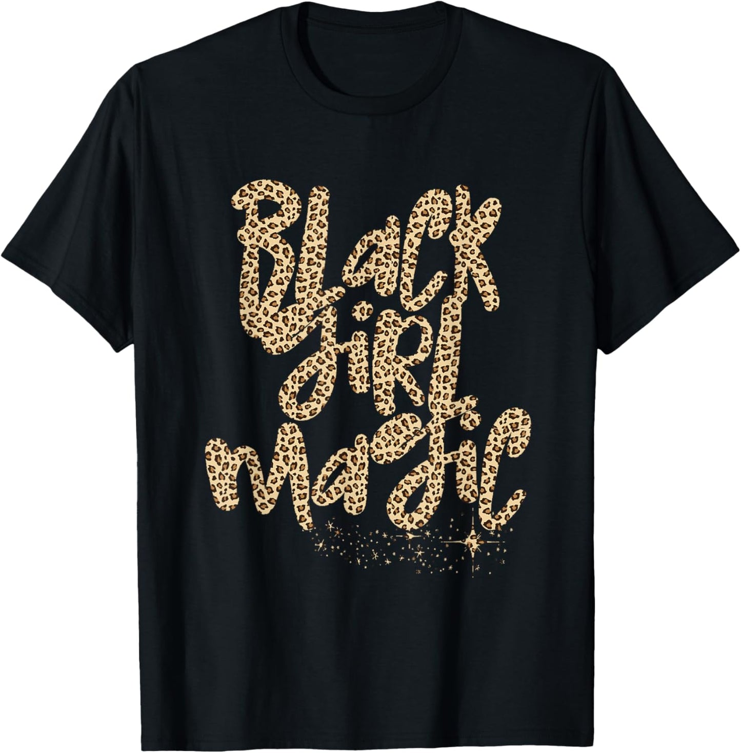 Leopard Black Girl Magic Cheetah Melanin Black Queen Woman Apparel Premium Print US Top Pick