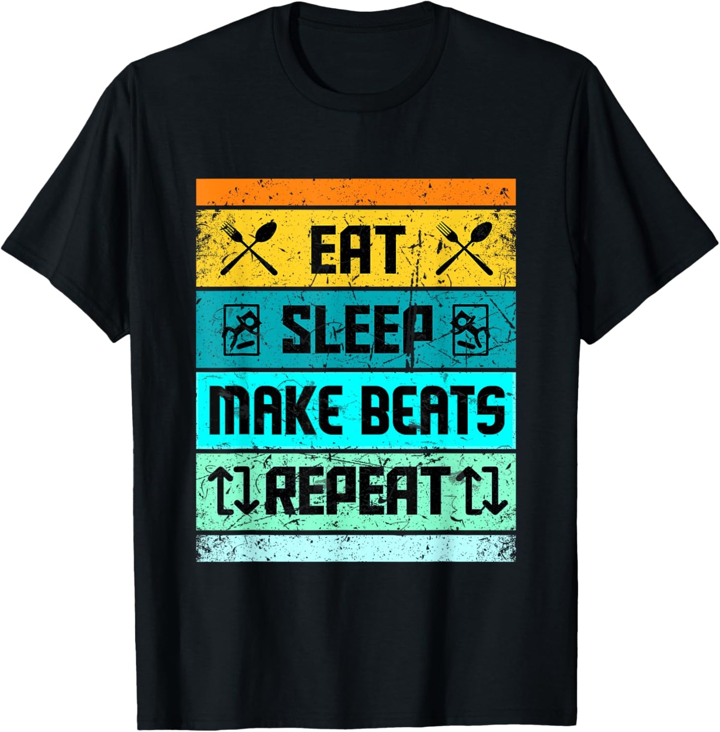 Retro Vintage Music Producer T Shirt Beat Maker T-Shirt | High Search Volume | Comfort Daily Wear