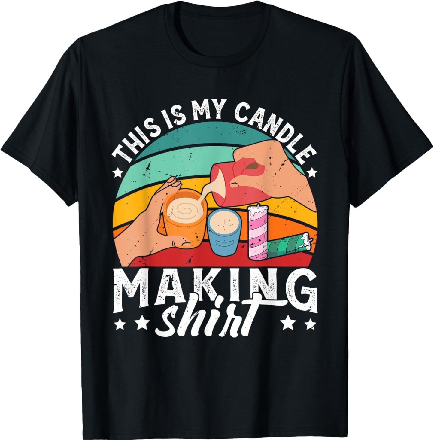 This Is My Candle Making Shirt Candle Wax Candle Maker T-Shirt | US Viral Style | Perfect Gift Idea