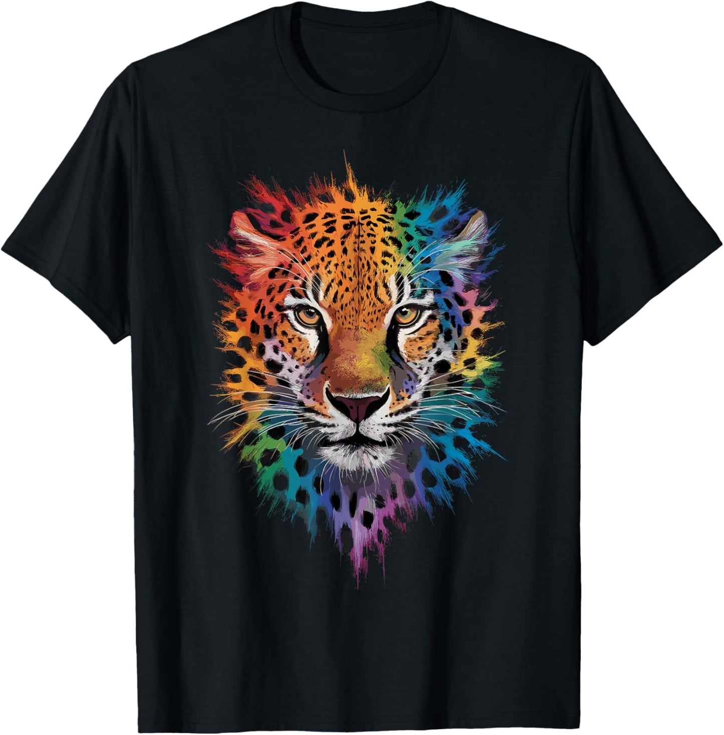 Unique Graphic Design Cheetah Head Apparel High Search Demand Best Seller Look
