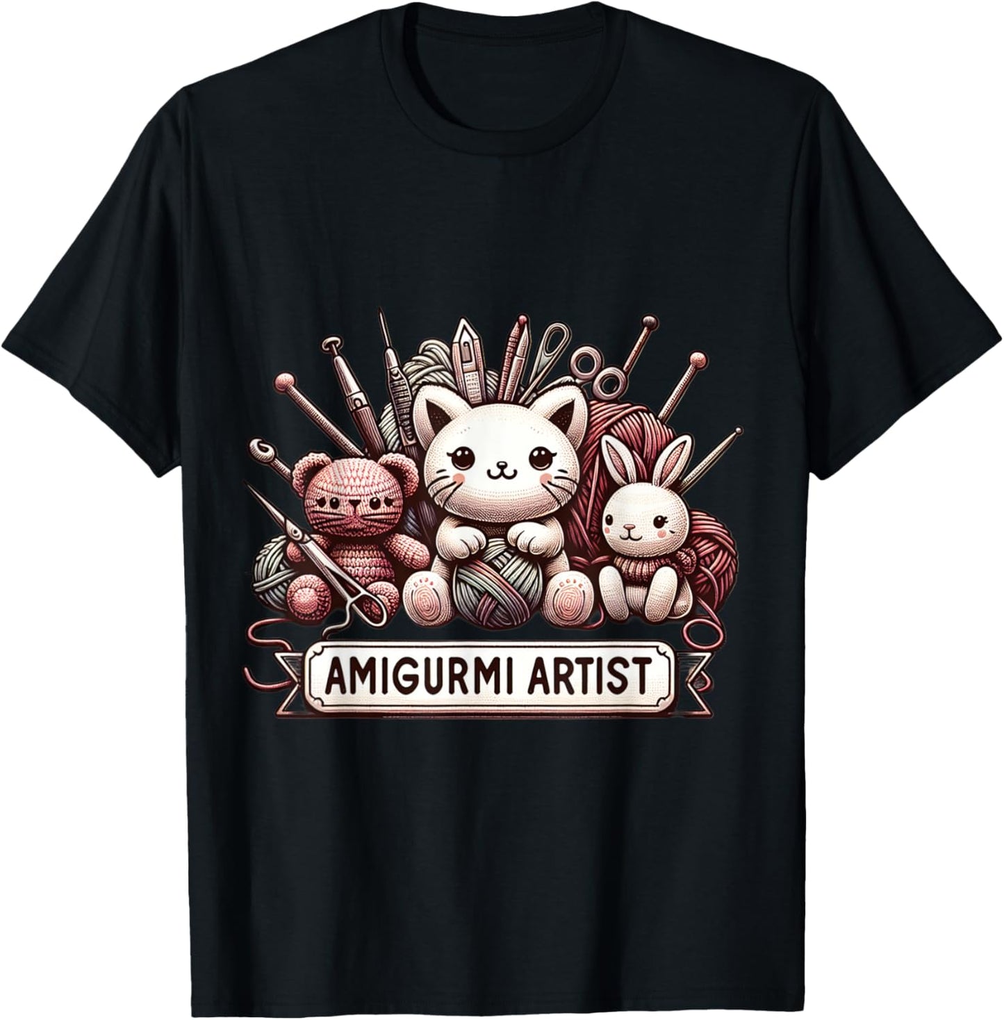 Amigurumi Artist Crochet & Knit Creature Maker Apparel | Best Seller Pick | Comfort Daily Wear