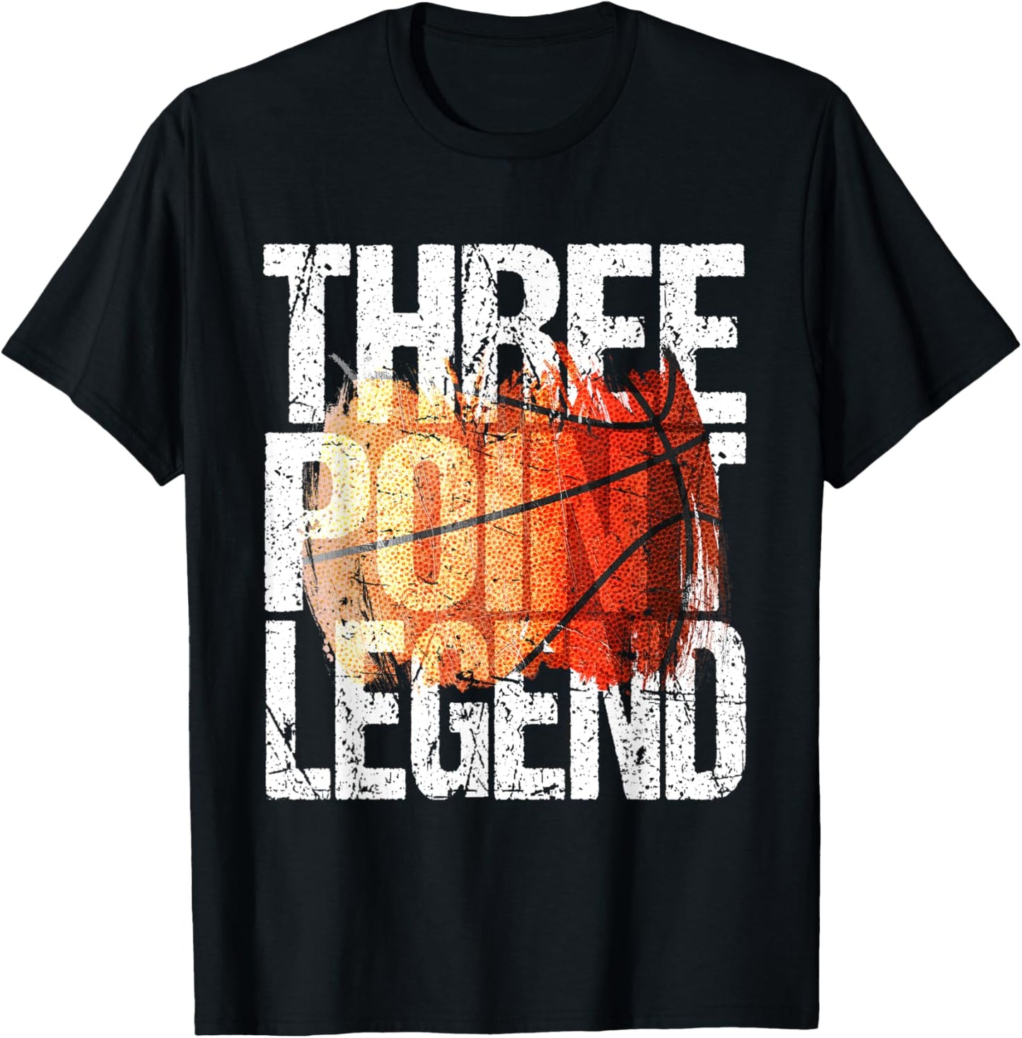Basketball Player 3 Point Shot - Three Point Legend Apparel | Viral Streetwear Style