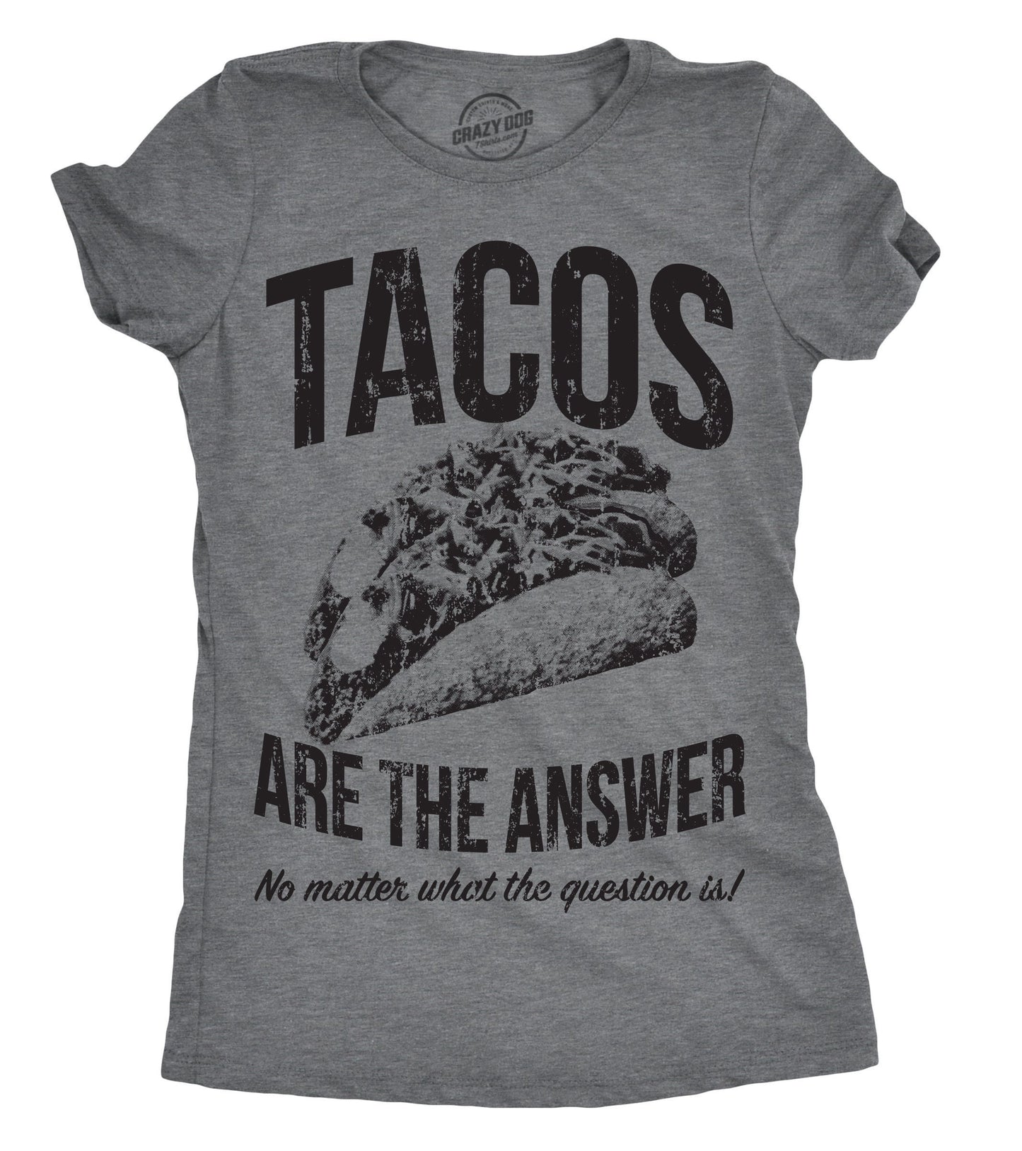 Funny Shirts Taco Shirt Taco Tuesday Womens Taco Shirt Tacos are the Answer Shirt Funny Taco Shirt Fitness Taco Shirt Taco Joke Graphic Tee – Bold Style · High-Quality Print