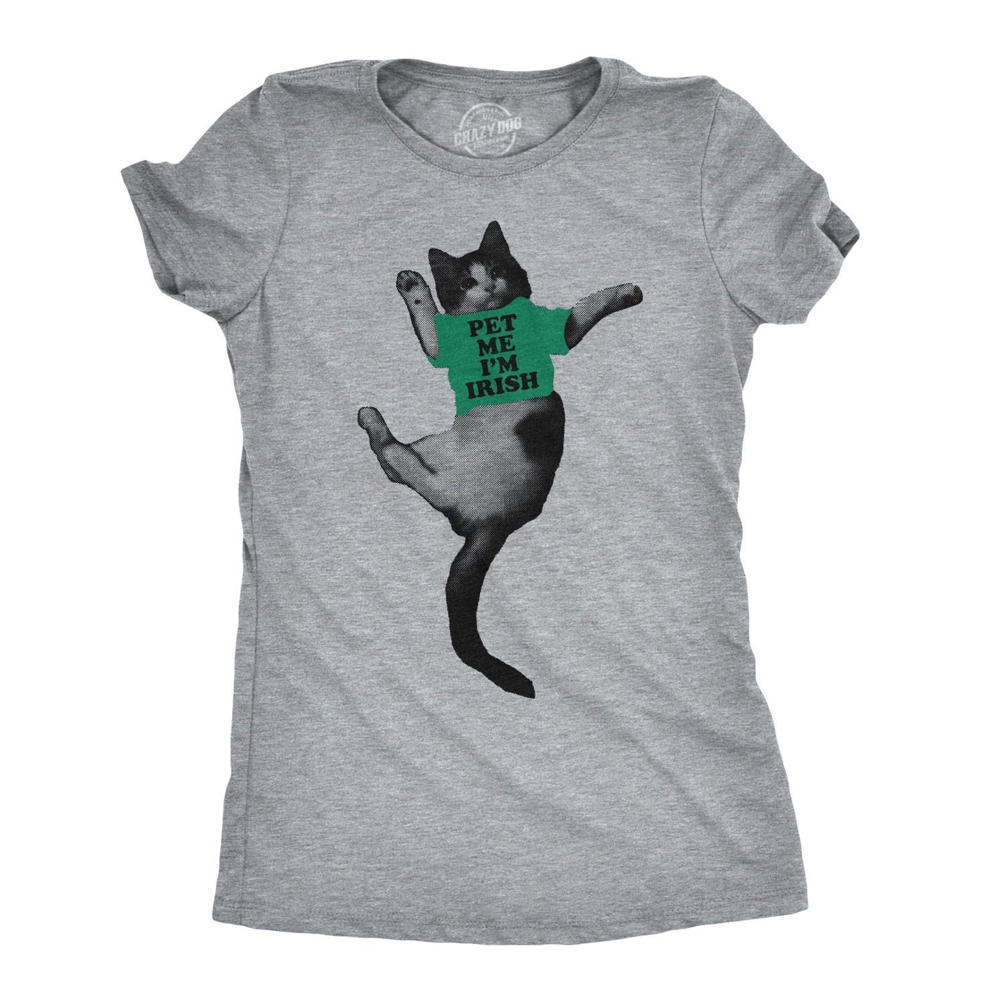 Funny Cat Shirts Pet Me Im Irish Shirt Irish Kitty Shirt Irish Cat Top Funny Irish Shirts Womens St Patricks day shirt Graphic Tee – Premium Graphic · Trending Graphic Apparel
