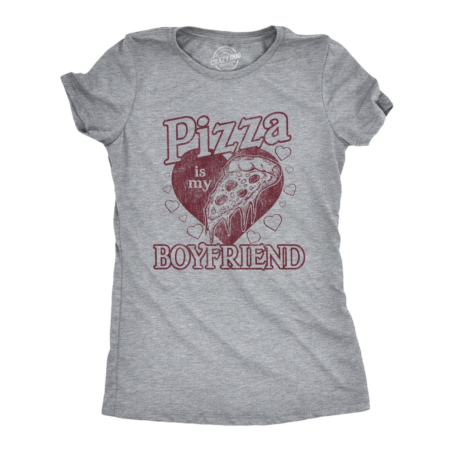 Funny Pizza Boyfriend Women Tshirts Funny Fast Food Quote Shirts Funny Foodie Shirts With Sayings Love Pizza Heart Joke Shirt Graphic Tee – Soft Feel · Great Gift For Fans