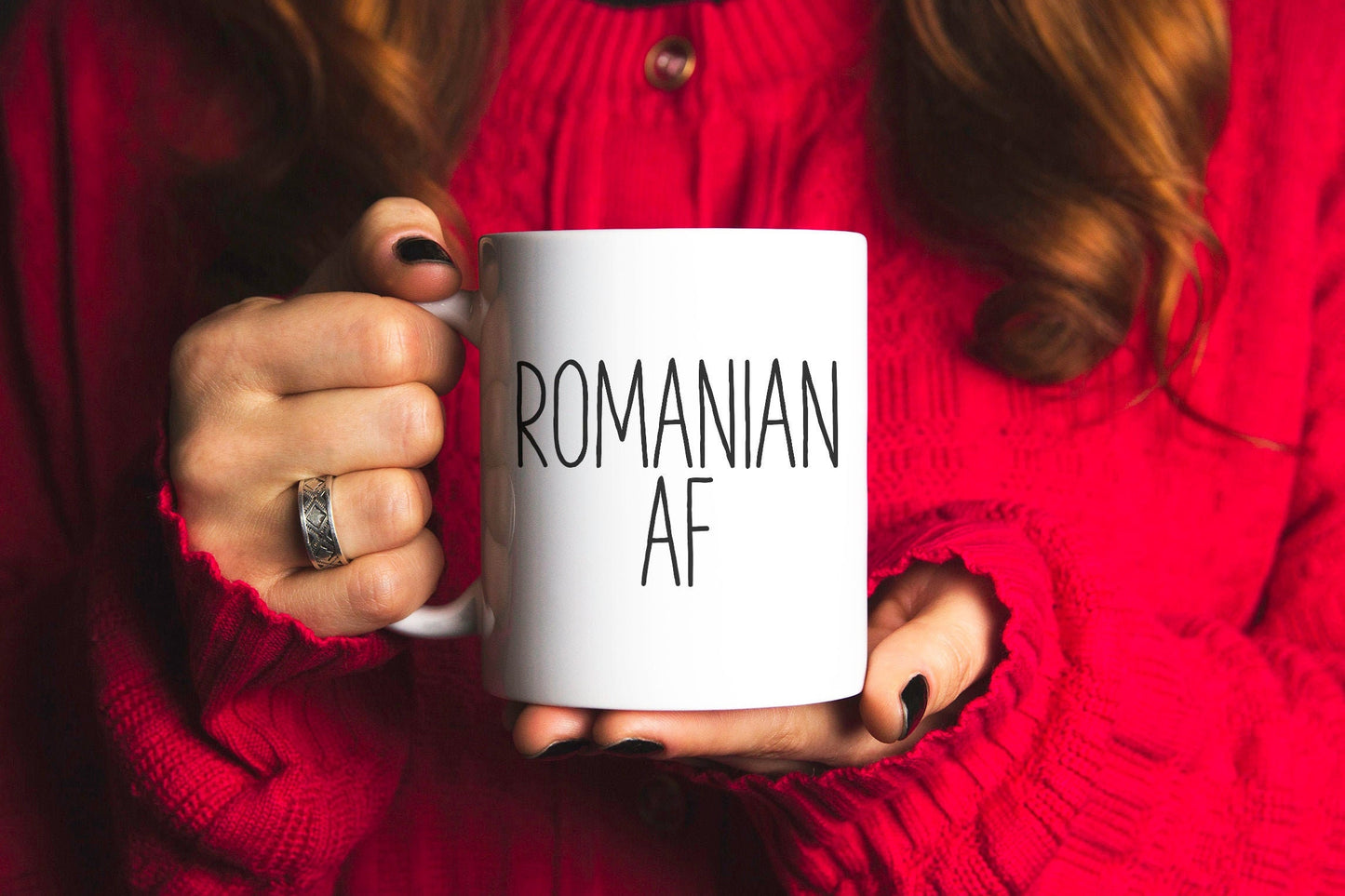 ROMANIA COFFEE MUG Romanian Pride Tumbler Cup Gifts Graphic Tee – Bold Style · High-Quality Print