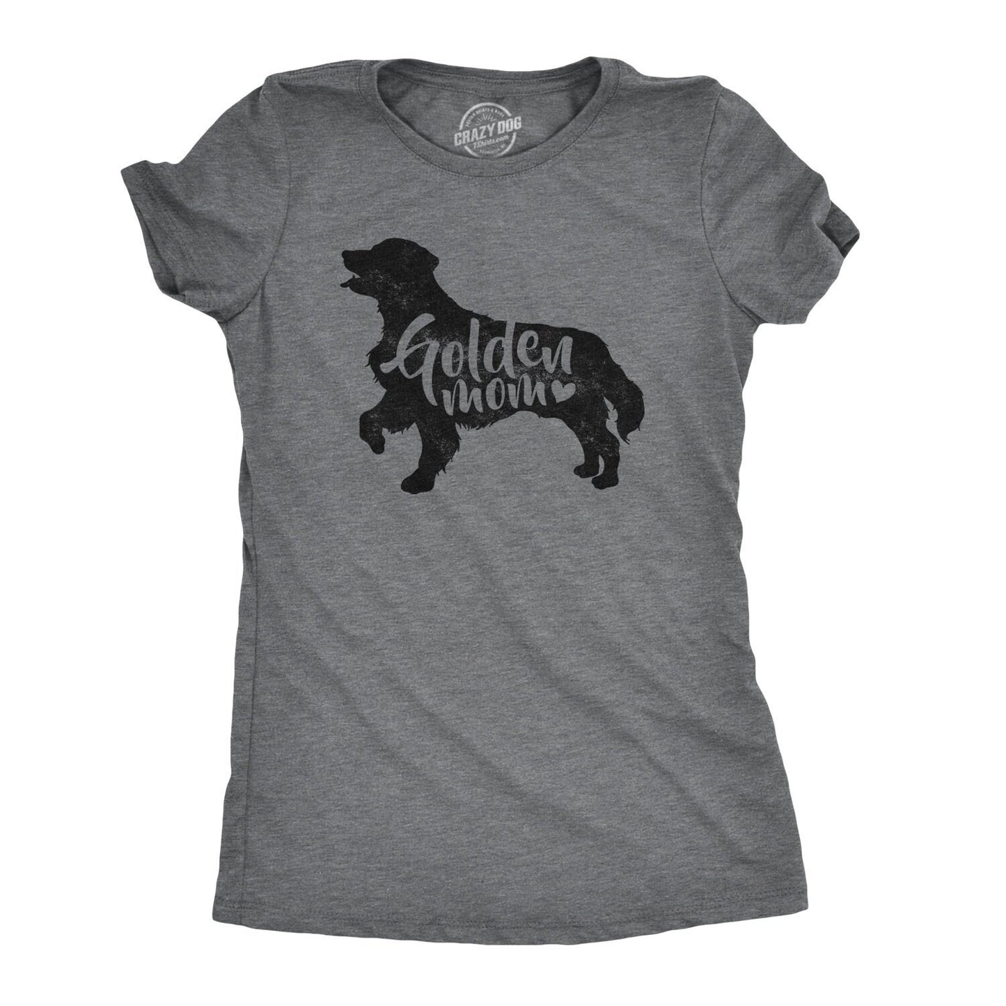 Funny Golden Retriever Dog Mom Shirt Cute Retriever Owner Tshirt Women Fitted Girls Retriever Tee Dog Quote Shirts Mum Present Graphic Tee – Cozy Vibes · High-Quality Print