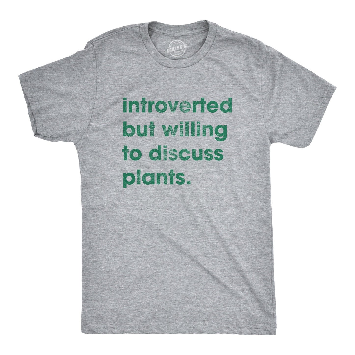 Introverted Willing To Discuss Plants Gardeners Gifts Dad Nature Birthday Funny Father Botany Shirt Gardening Plant TShirts Plant Dad Graphic Tee – Premium Graphic · Must-Have Style