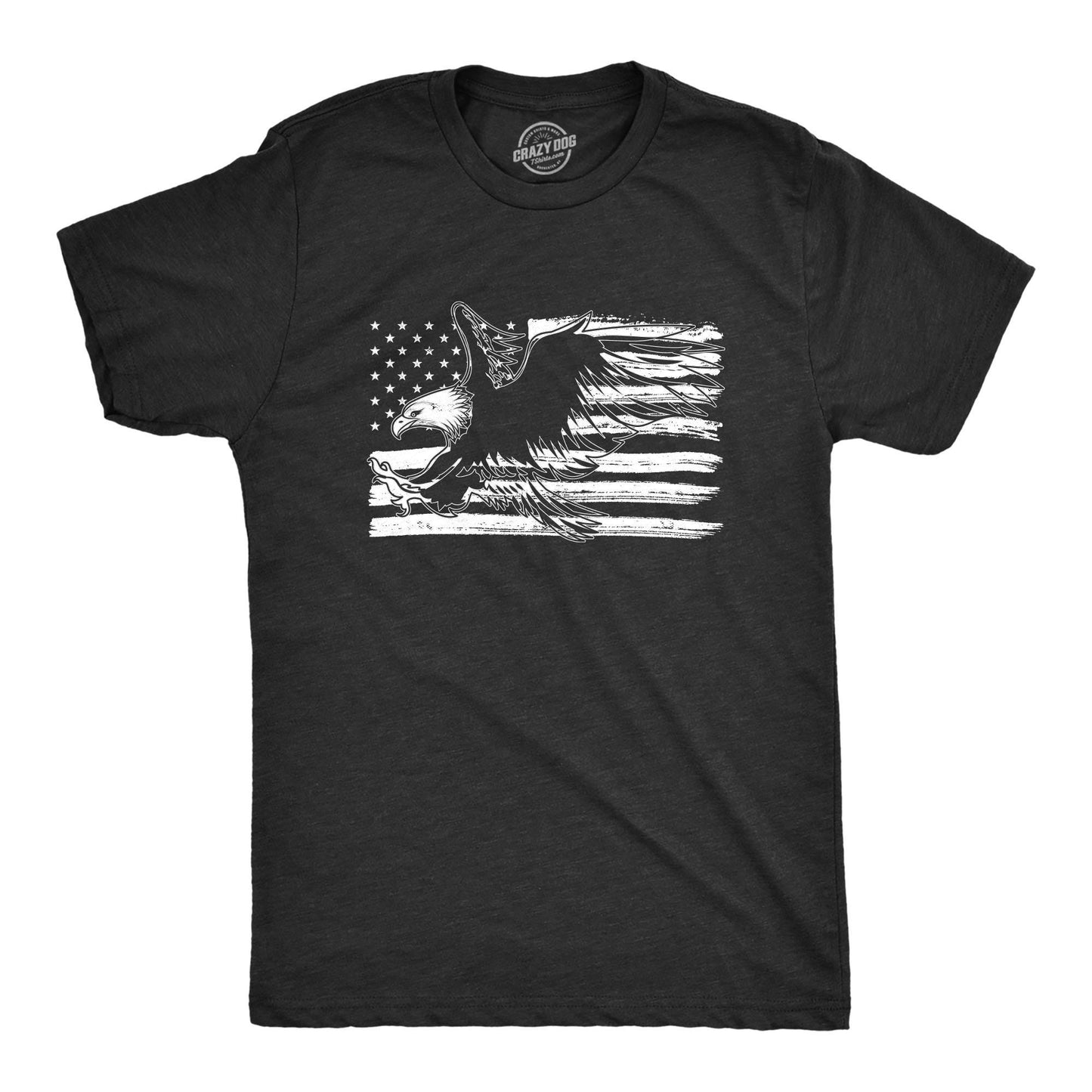 Mens Independence Day T Shirt 4th July Celebration America Flag Eagle Over Grunge Guys Party Shirts USA Flag Shirt America Shirts Graphic Tee – Feel-Good Design · High-Quality Print
