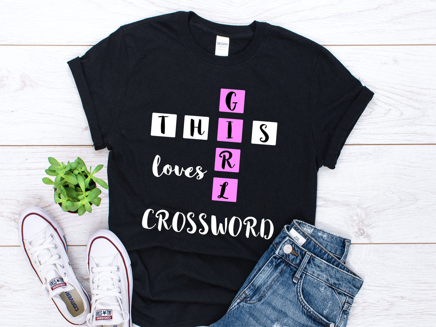 Crossword Shirt Crossword Puzzle Shirt Crossword Lover Crossword Puzzle Game Gift Solving Clue Shirt Crossword Girl Woman Shirt Graphic Tee – Fan Favorite · Must-Have Style