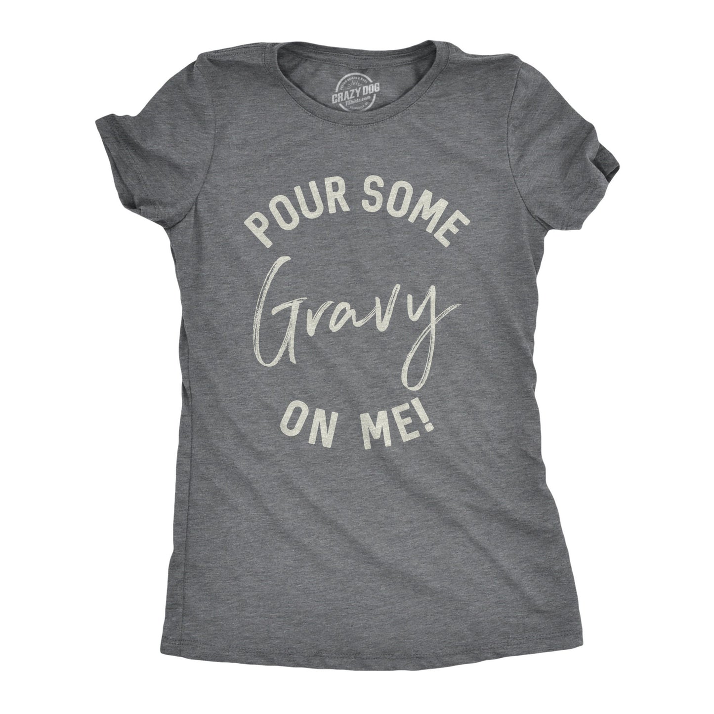 Thanksgiving Shirts Funny Christmas Shirt Sarcastic Xmas Tees Women Mom Xmas Shirt Funny Family Shirt Pour Some Gravy On Me Holidays Graphic Tee – Warm & Stylish · High-Quality Print