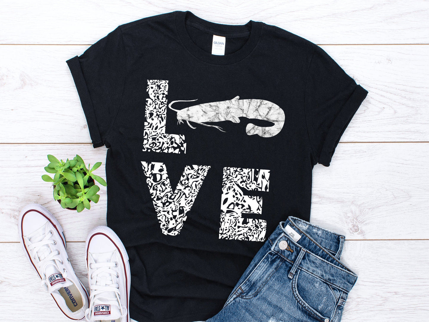 Catfish Shirt Catfish Lover Shirt Catfishing Shirt Mudcat Shirt Angler Shirt Catfishing Gift Catfish Gift Vintage Unisex Shirt Graphic Tee – Soft Feel · Top Pick For Any Outfit
