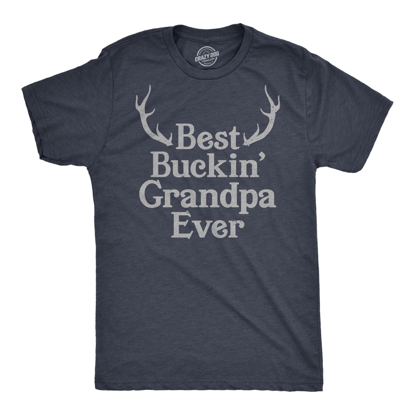Deer Hunting Shirt Hunter Shirt Funny Men39s Funny Shirt Funny Shirts for Men Funny Fathers Day Gift Best Buckin Grandpa Ever Graphic Tee – Aesthetic Look · High-Quality Print