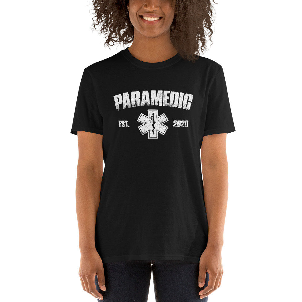 Paramedic Est 2020 Graphic Tee – Fan Favorite · High-Quality Print
