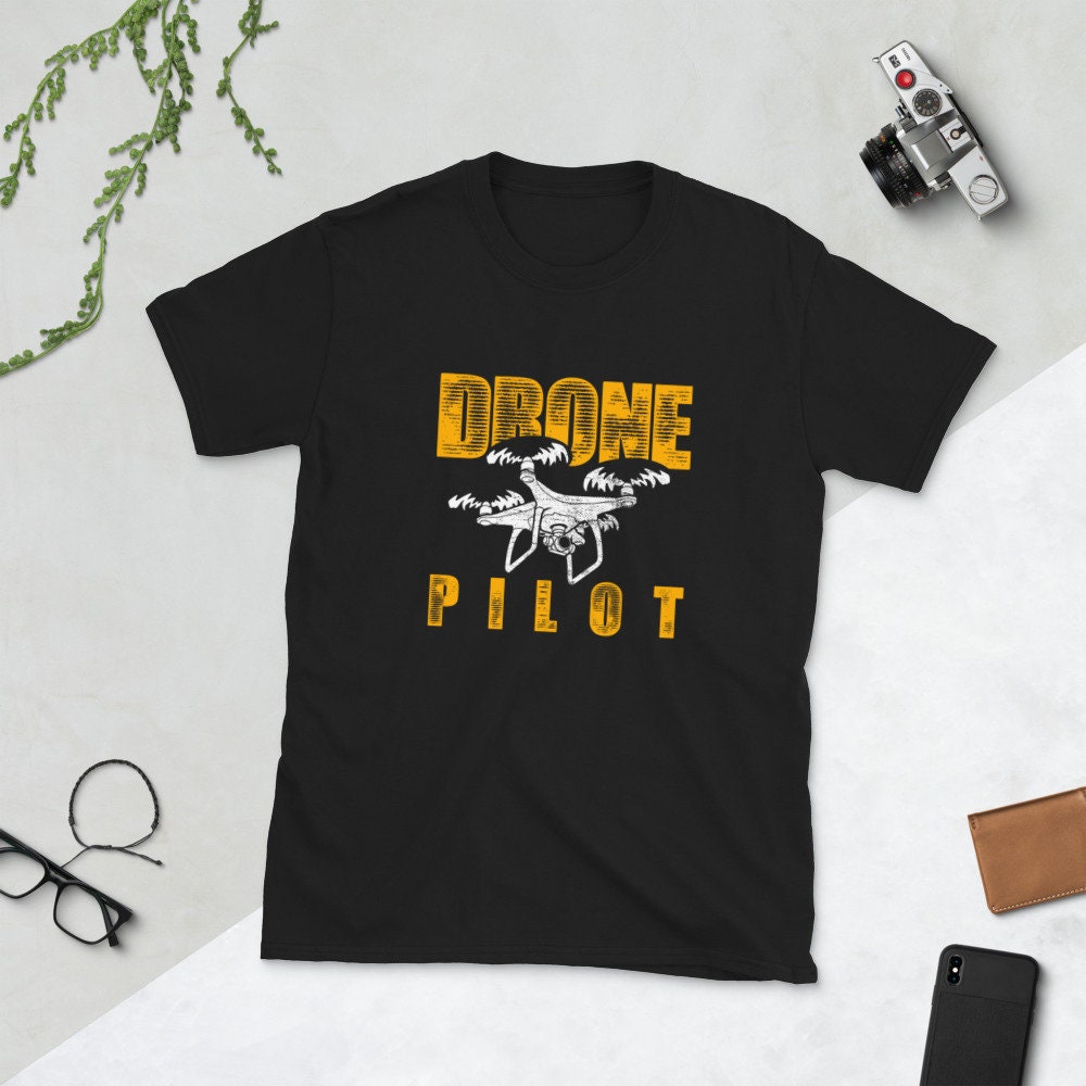Drone Pilot T Shirt Graphic Tee – Fan Favorite · Great Gift For Fans