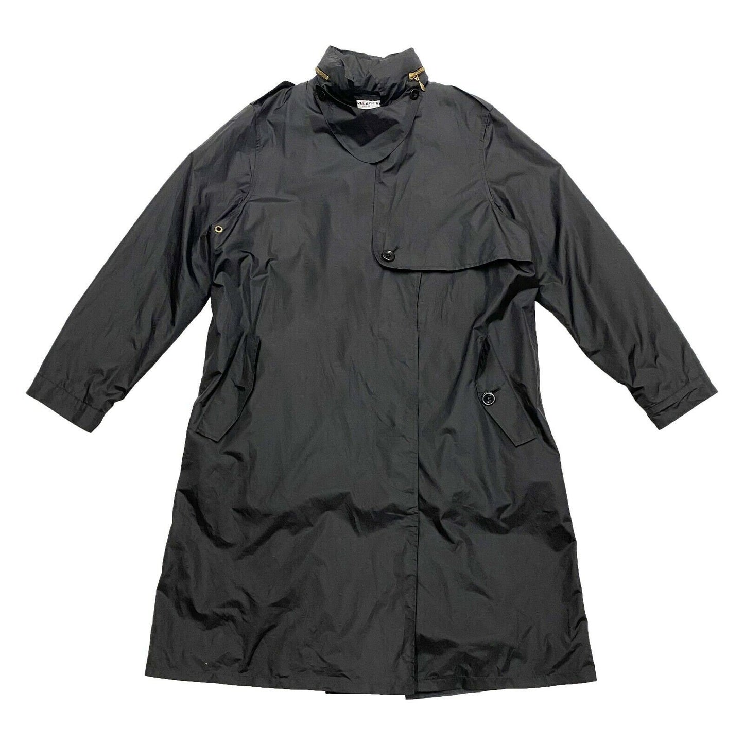Sonia Rykiel Womens Lined Rain Coat Vintage High End Luxury Designer Black Graphic Tee – Everyday Comfort · Perfect For Daily Wear