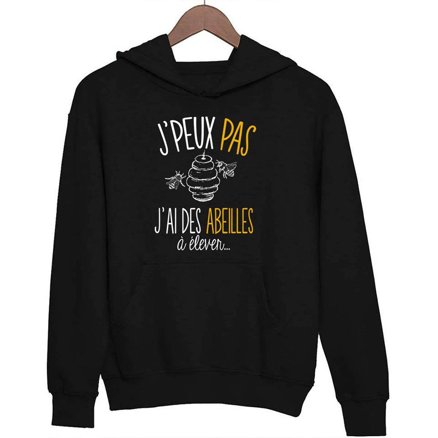 Sweat Abeilles J39peux pas j39ai Abeilles Sweat et Sweat Capuche Unisex Humour Fun Drle Graphic Tee – Fan Favorite · Top Pick For Any Outfit