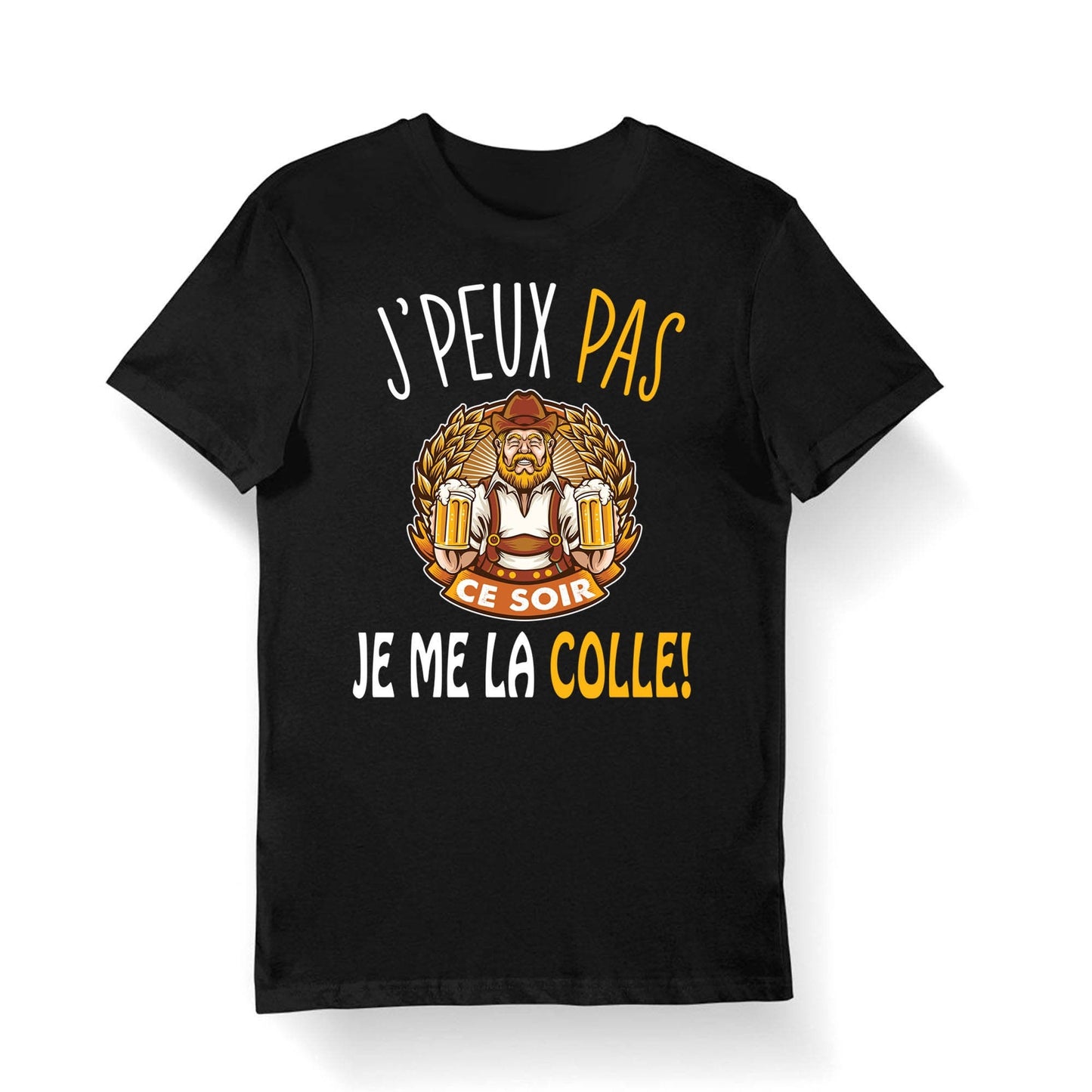 Je me la Colle J39peux pas je me la Colle T shirt Bio Homme Femme Enfant et Body Bb Fun Drle Collection Pour Beer Lover Graphic Tee – Premium Graphic · High-Quality Print
