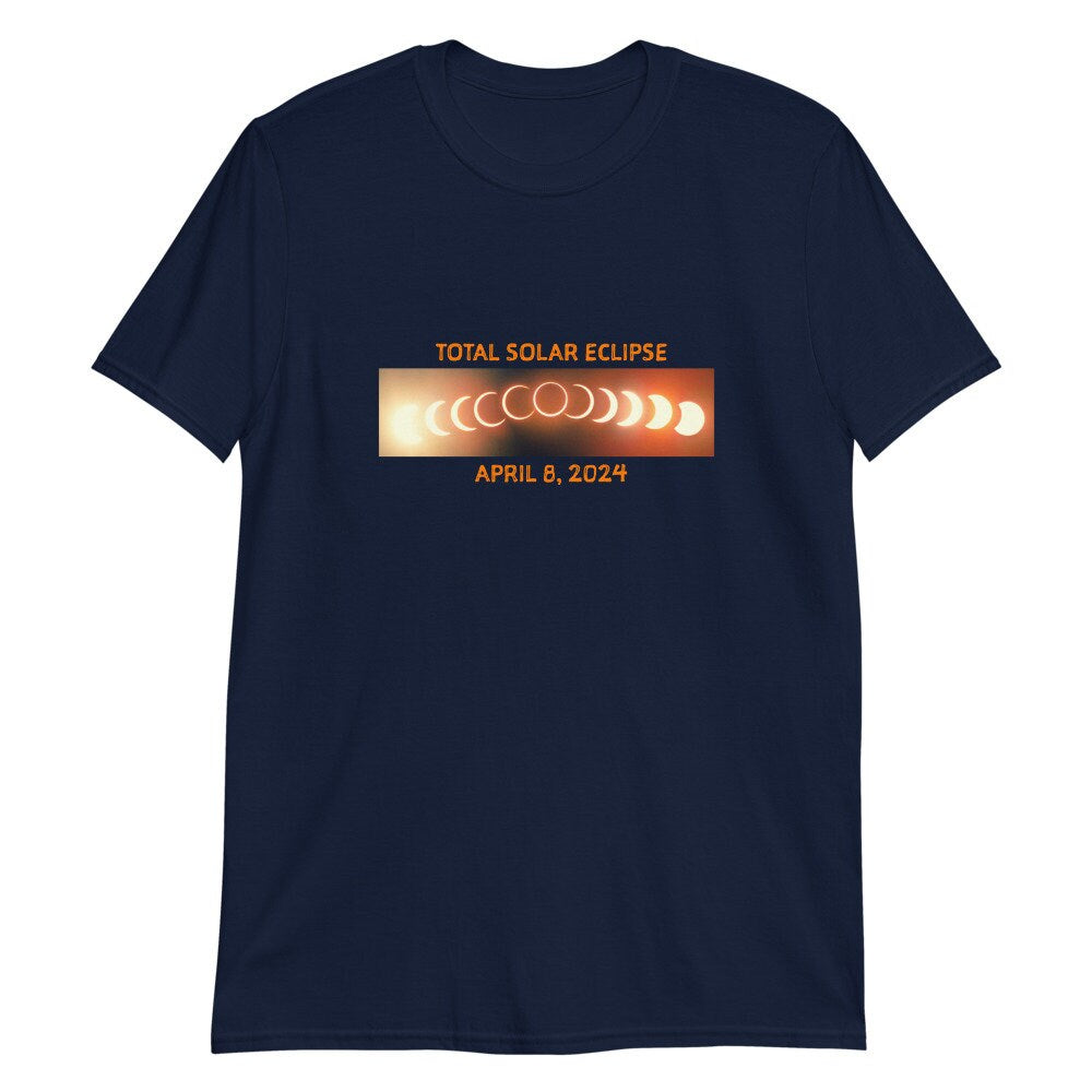 Total Solar Eclipse April 2024 Short Sleeve Unisex T Shirt Graphic Tee – Premium Graphic · Top Pick For Any Outfit