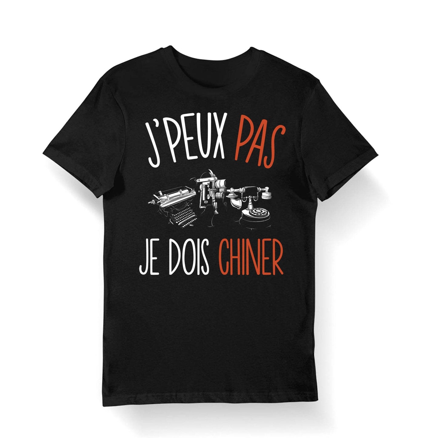 Chiner J39peux pas je dois Chiner T shirt Bio Femme Homme Enfant et Body Bb Fun Drle Collection Pour Chineur Graphic Tee – Cozy Vibes · High-Quality Print