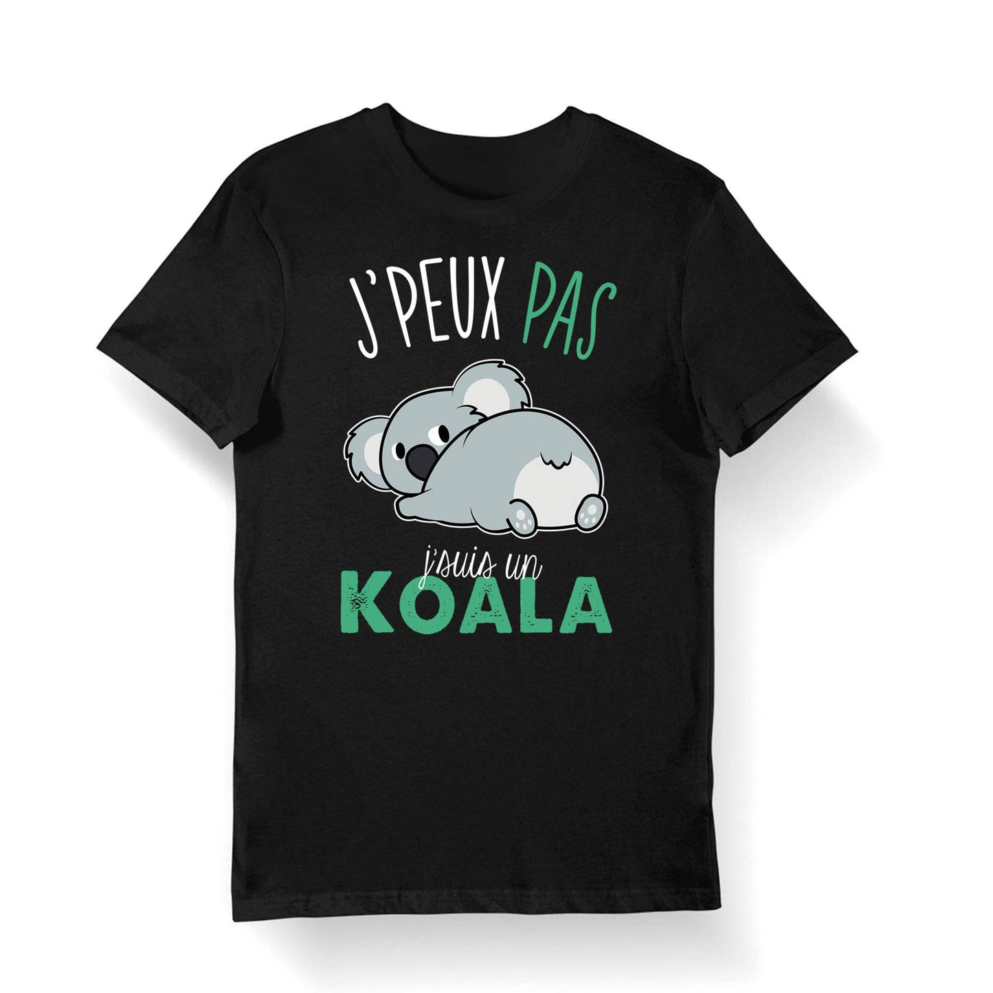 Koala J39peux pas j39suis un Koala T shirt Bio Homme Femme Enfant et Body Bb Humour Fun Drle Collection Pour Homme Graphic Tee – Cozy Vibes · Perfect For Daily Wear