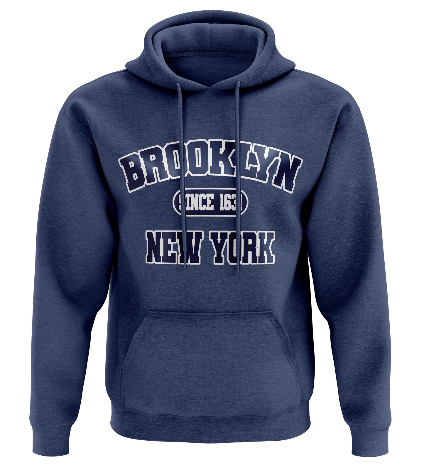 Brooklyn NYC Navy Varsity Hoodie Hoodie – Warm & Stylish · Great Gift For Fans