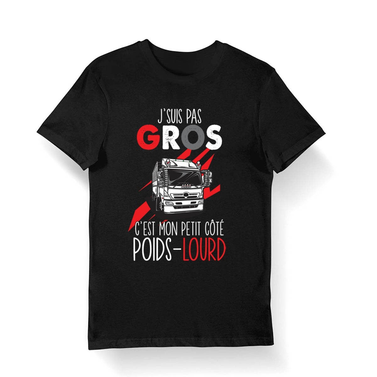 T shirt J39suis Pas Gros C39est mon Petit Ct Poids Lourd T shirt Bio Homme Femme Enfant et Body Bb Graphic Tee – Feel-Good Design · Must-Have Style
