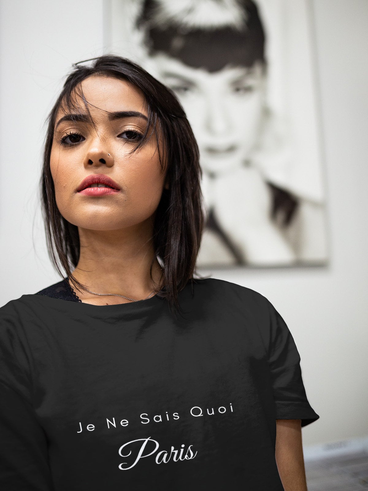 Je Ne Sais Quoi Paris Short Sleeve Unisex T Shirt Graphic Tee – Bold Style · Perfect For Daily Wear