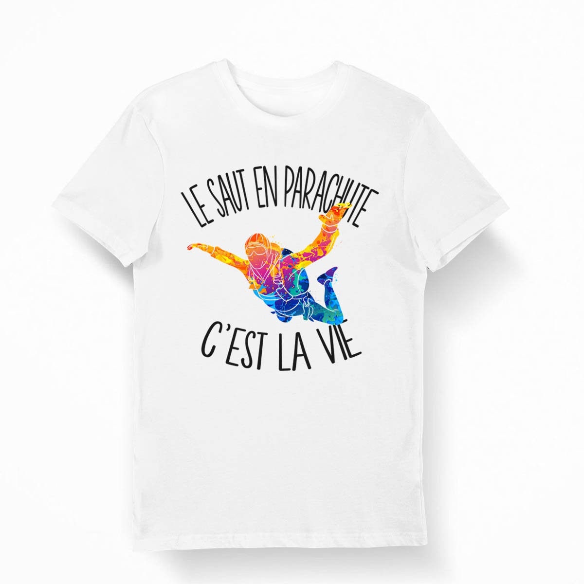 T shirt Saut en Parachute T shirt Bio Homme Femme Enfant et Body Bb Graphic Tee – Premium Graphic · Perfect For Daily Wear