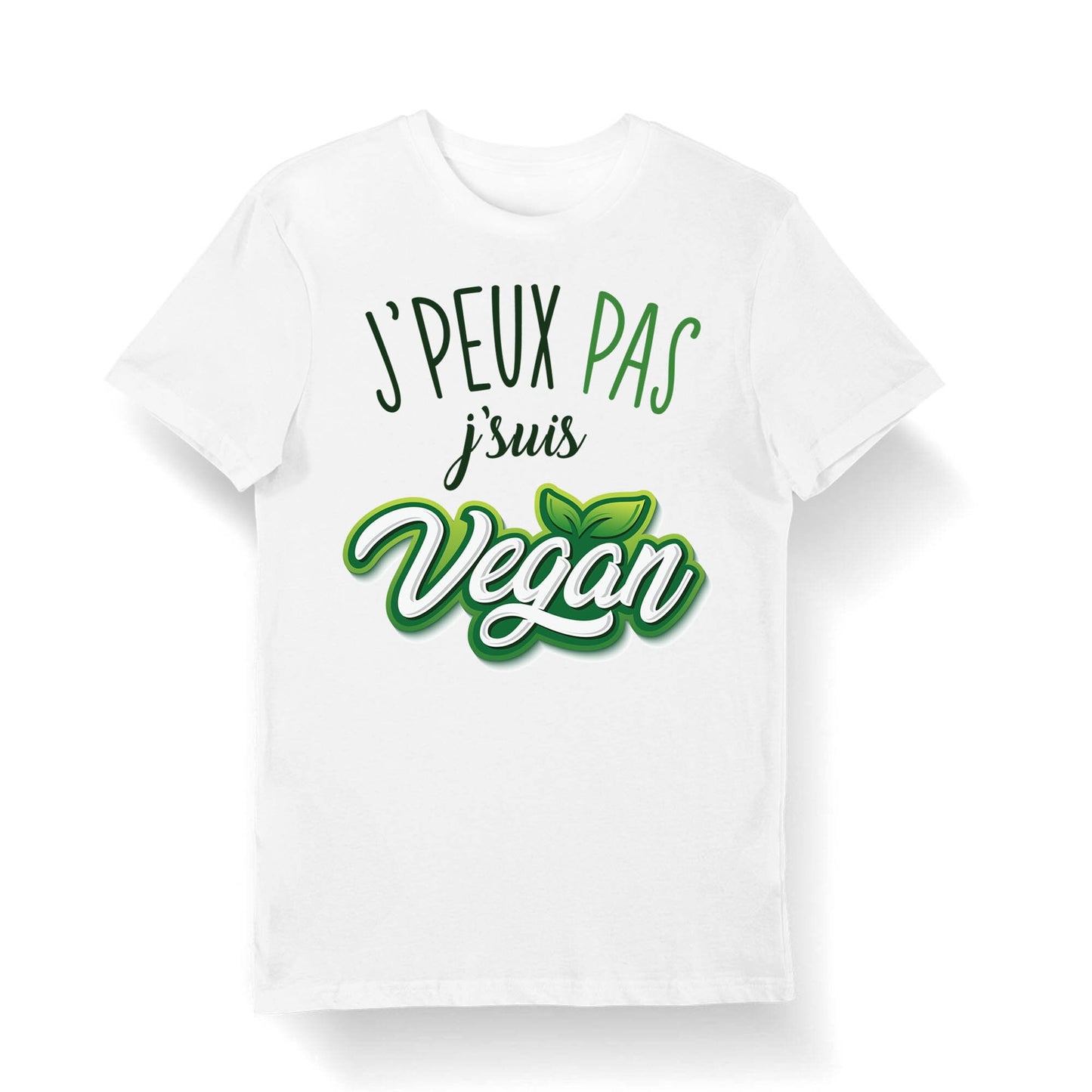 Vegan J39peux pas je suis Vegan T shirt Bio Homme Femme Enfant et Body Bb Collection Pour Vegan Graphic Tee – Warm & Stylish · Trending Graphic Apparel