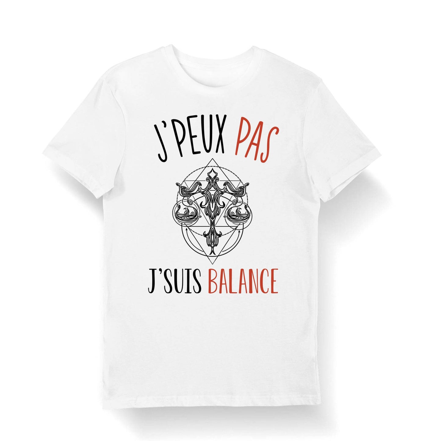 Balance J39peux pas j39suis Balance T shirt Bio Femme Homme Enfant et Body Bb Humour Collection Horoscope et Signe Astrologie Graphic Tee – Cozy Vibes · Must-Have Style