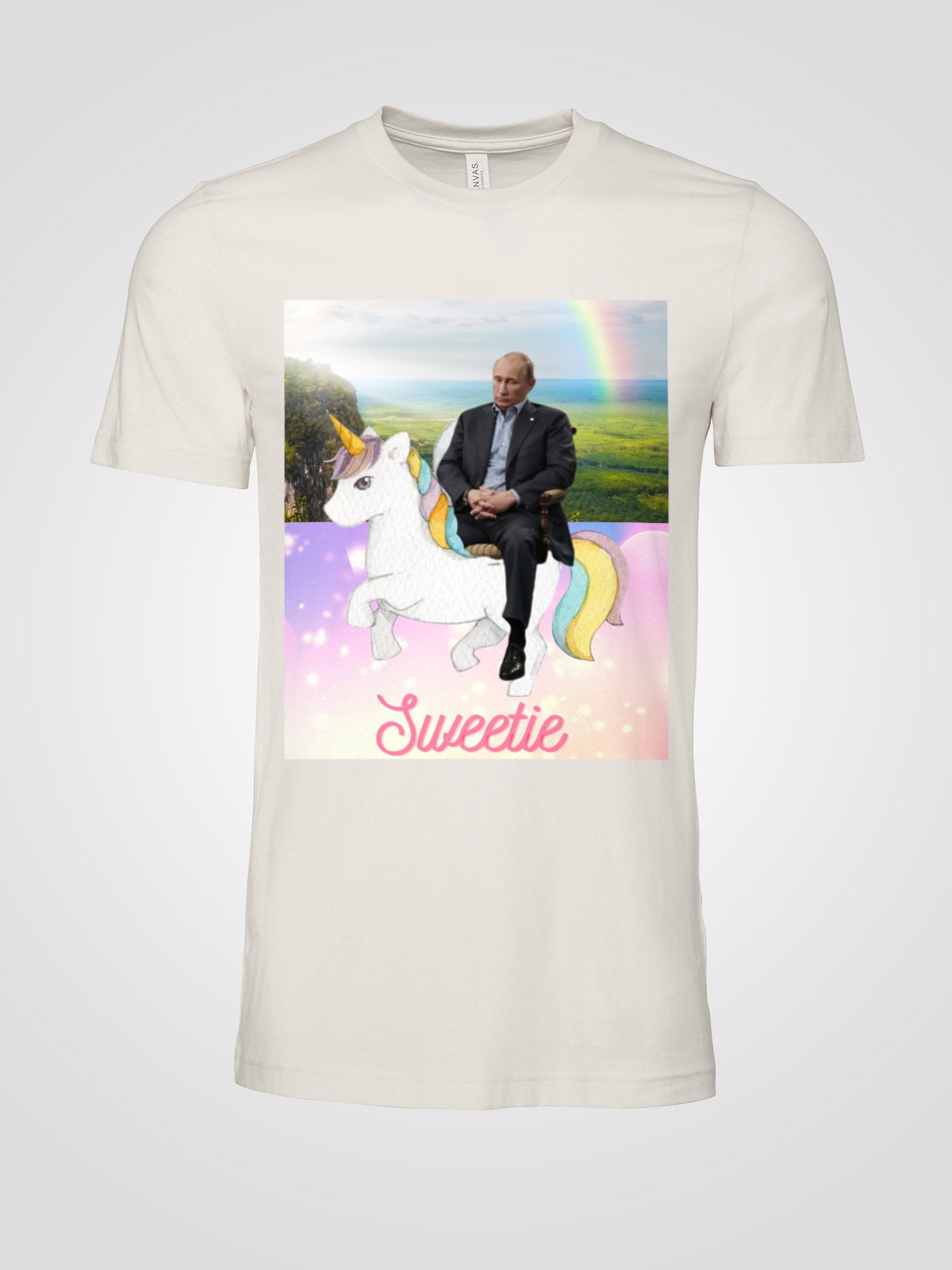Putin Unicorn Sweet Sixteen Birthday Short Sleeve Unisex T Shirt Graphic Tee – Feel-Good Design · Trending Graphic Apparel